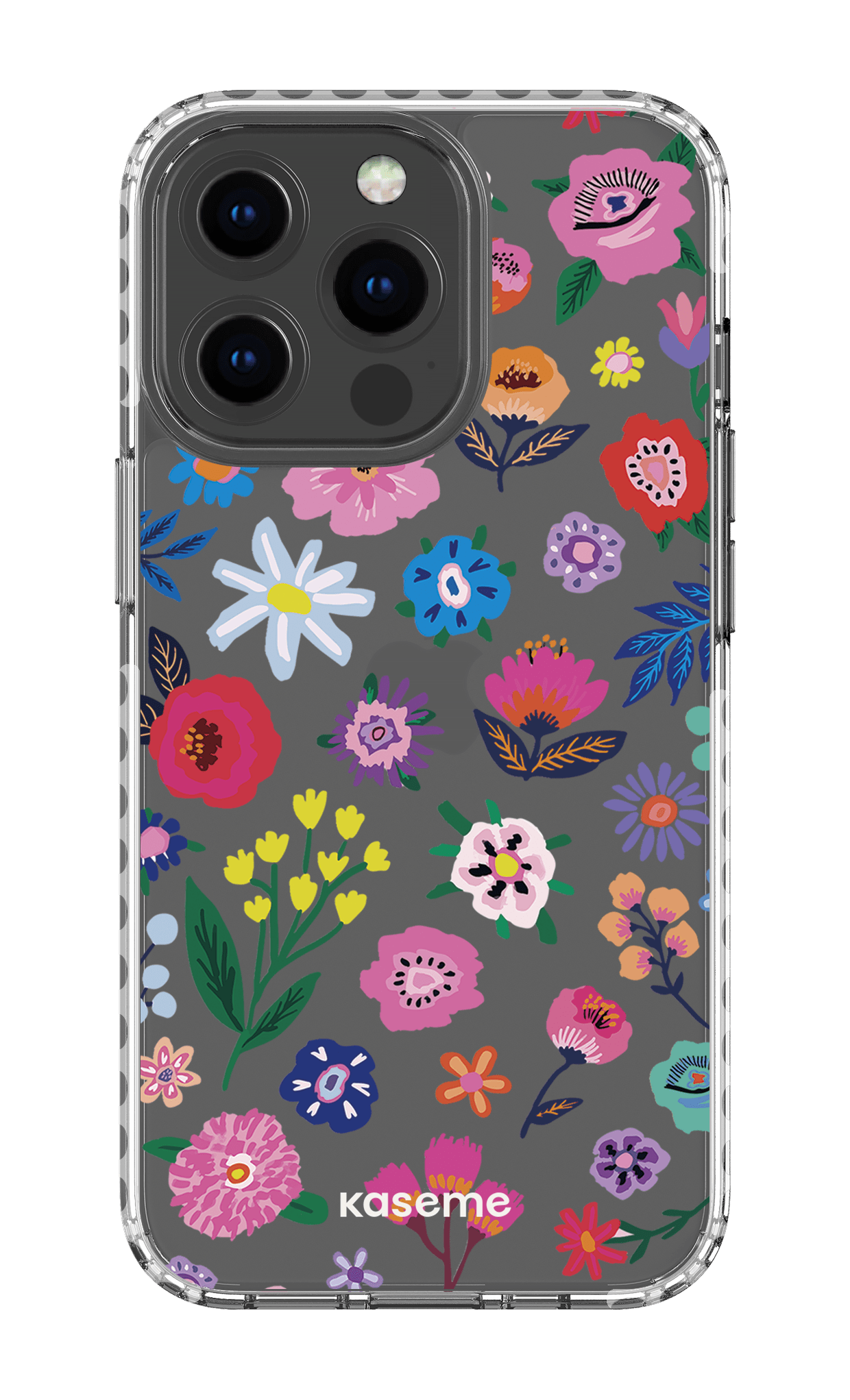 iPhone 13 Pro Clear Case - White Aura Clear Case -