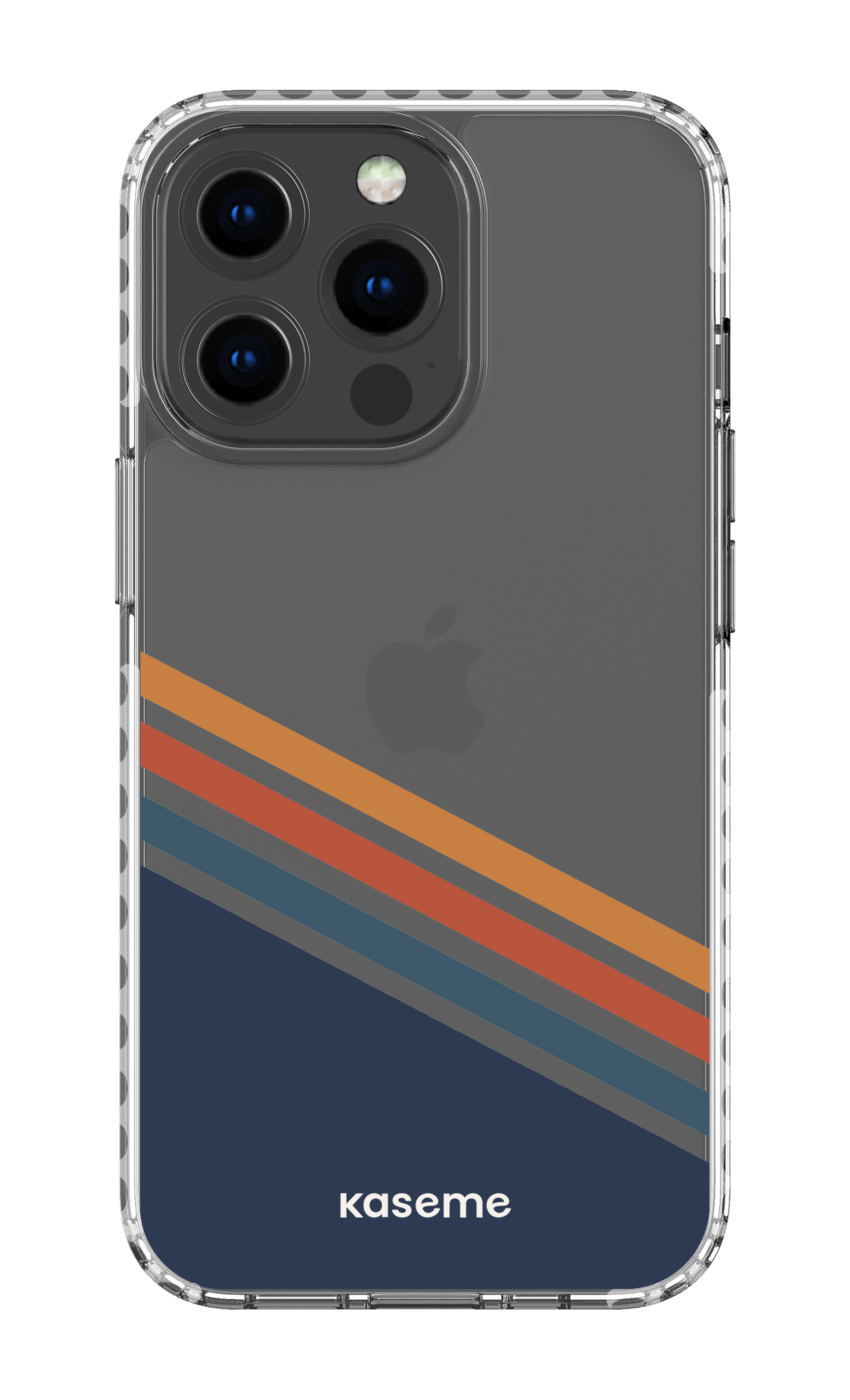 iPhone 13 Pro Clear Case - White Bitter Clear Case -