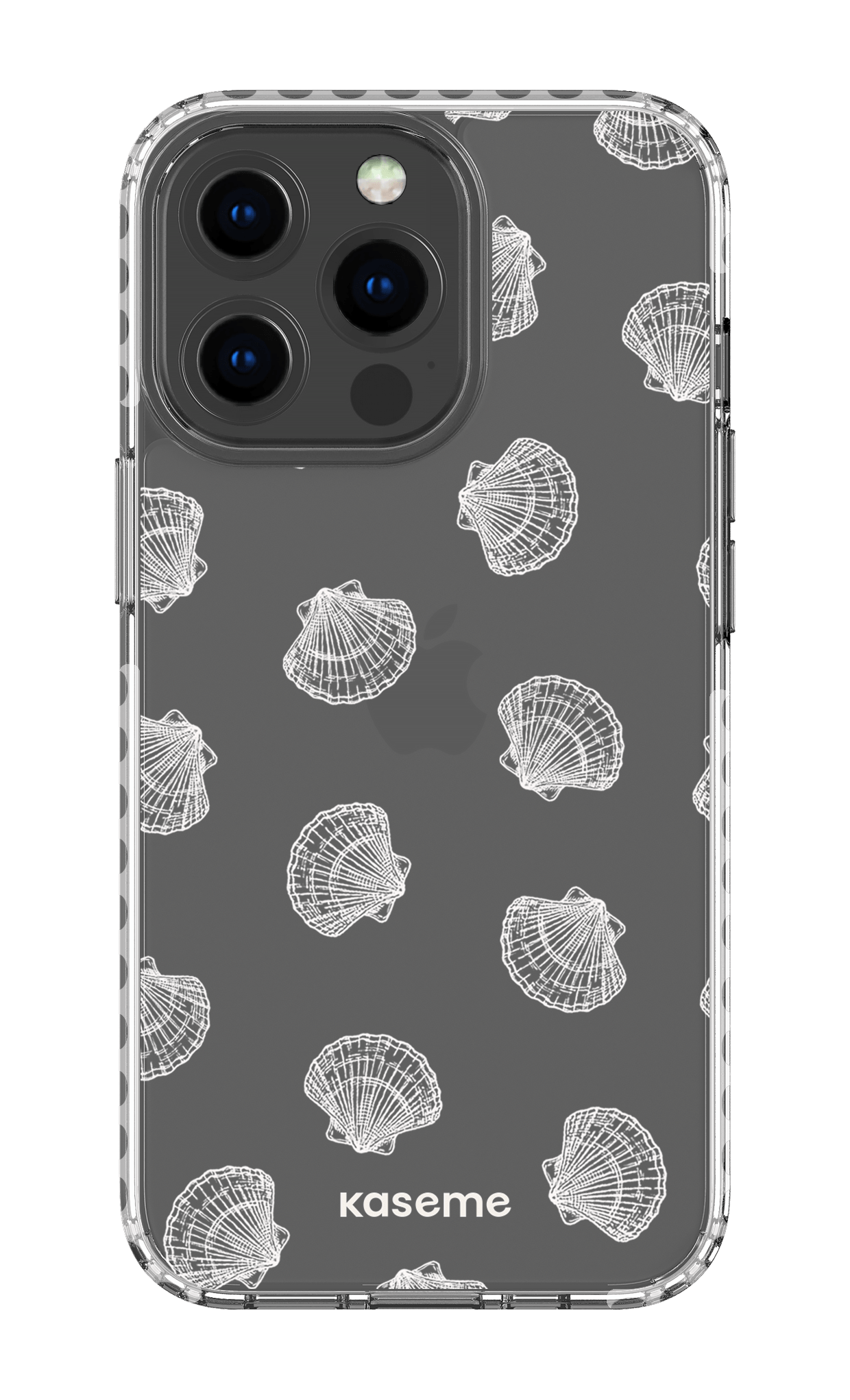 iPhone 13 Pro Clear Case - White Bondi Beach clear case -