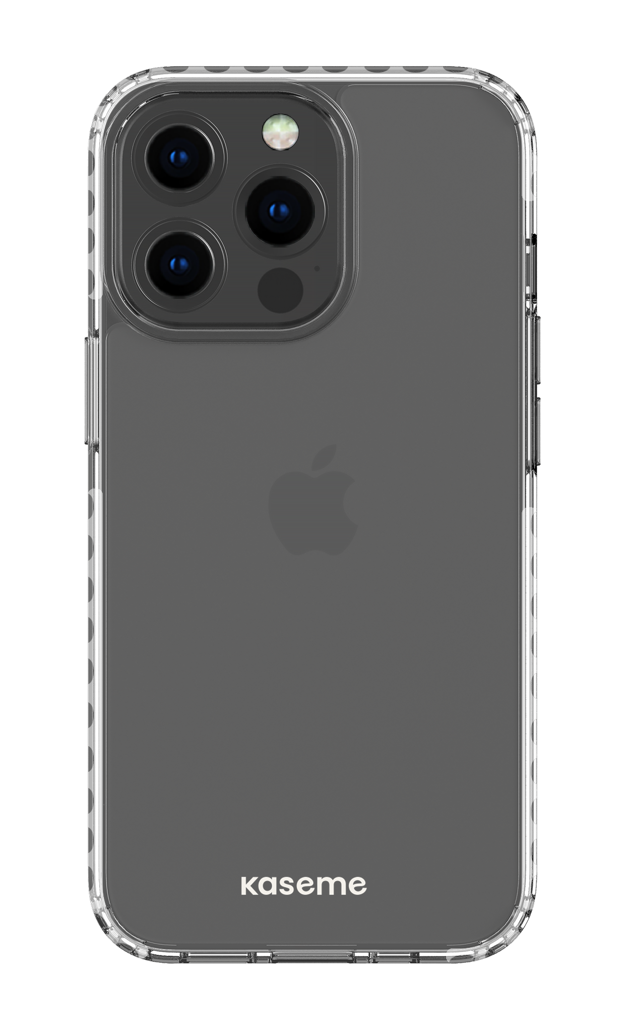 iPhone 13 Pro Clear Case - White Classic Clear Case -