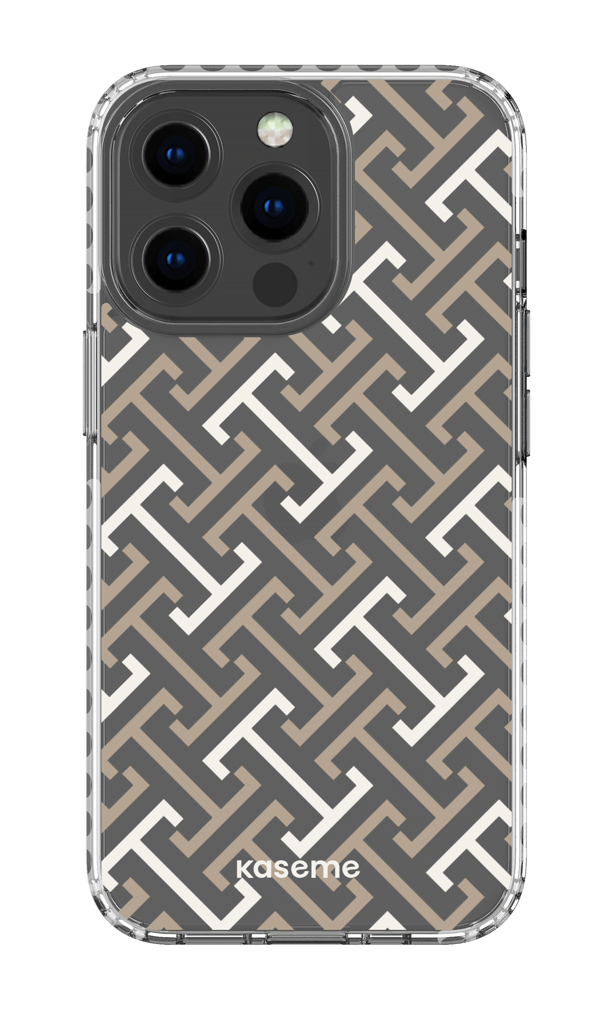 iPhone 13 Pro Clear Case - White Elite Clear Case -