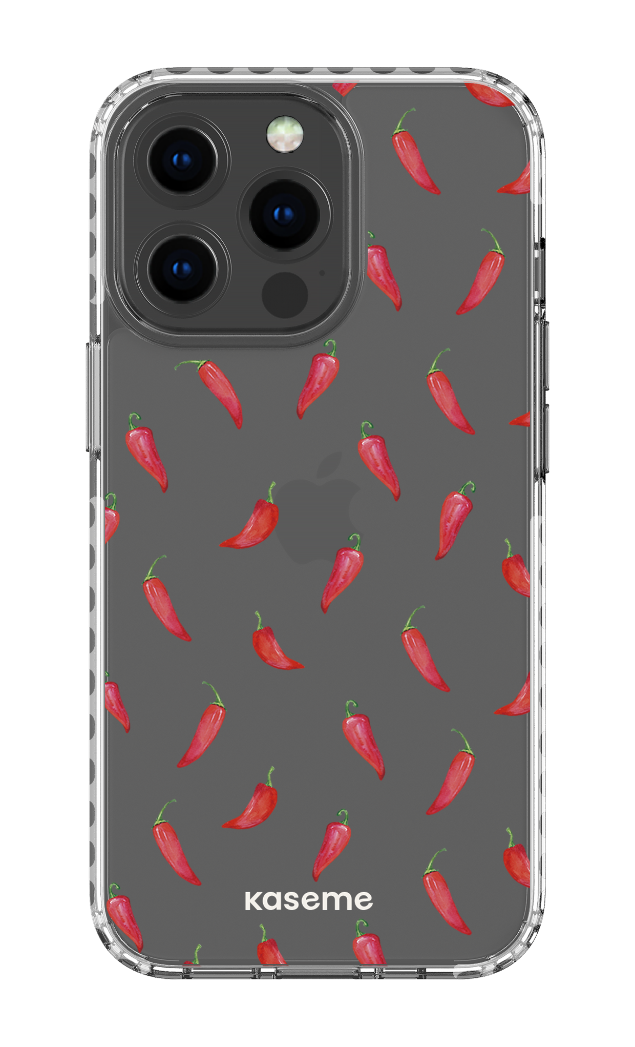 iPhone 13 Pro Clear Case - White Hottie clear case -