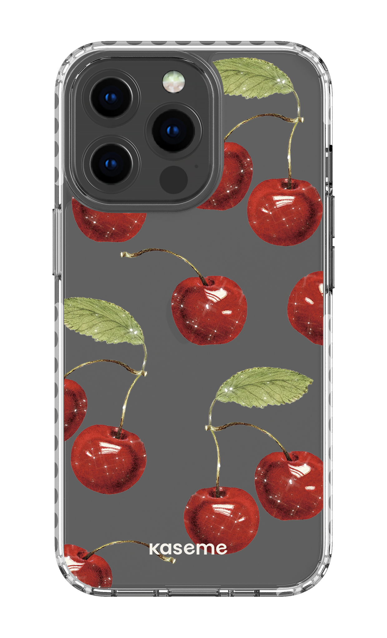 iPhone 13 Pro Clear Case - White Juicy Clear Case -