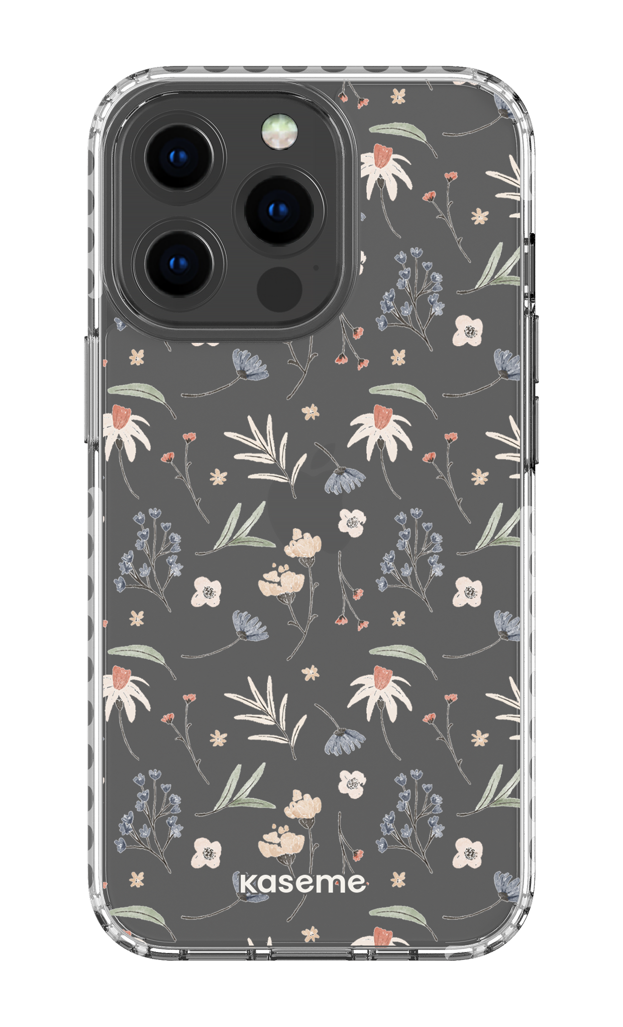 iPhone 13 Pro Clear Case - White Mia Clear Case -