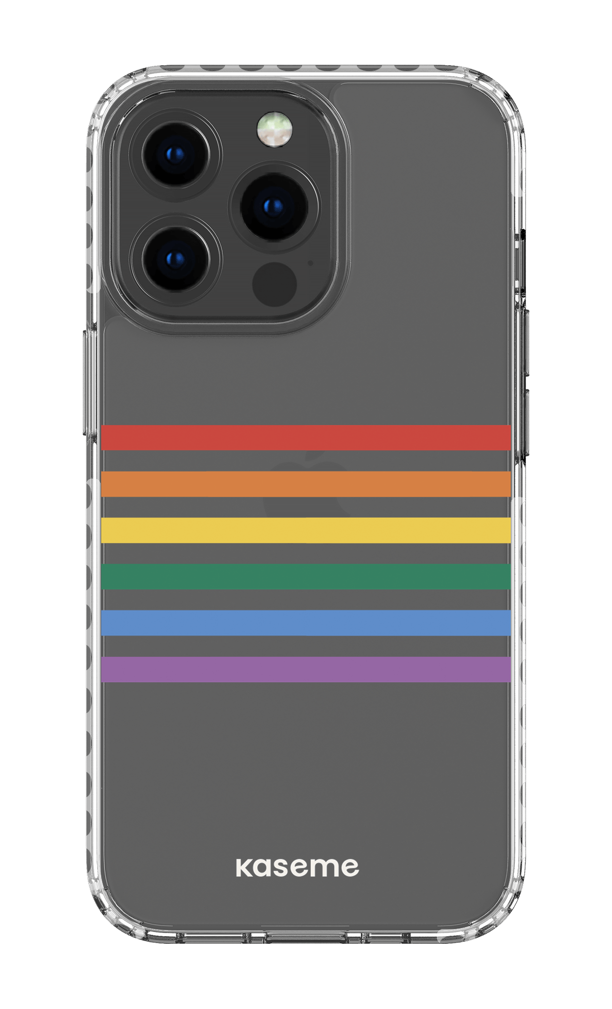 iPhone 13 Pro Clear Case - White Out and proud Clear Case -