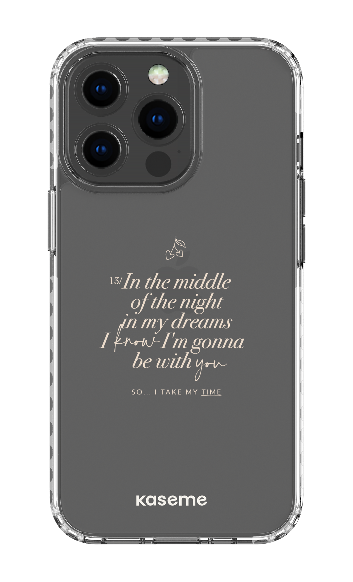 iPhone 13 Pro Clear Case - White Ready For It Clear Case -