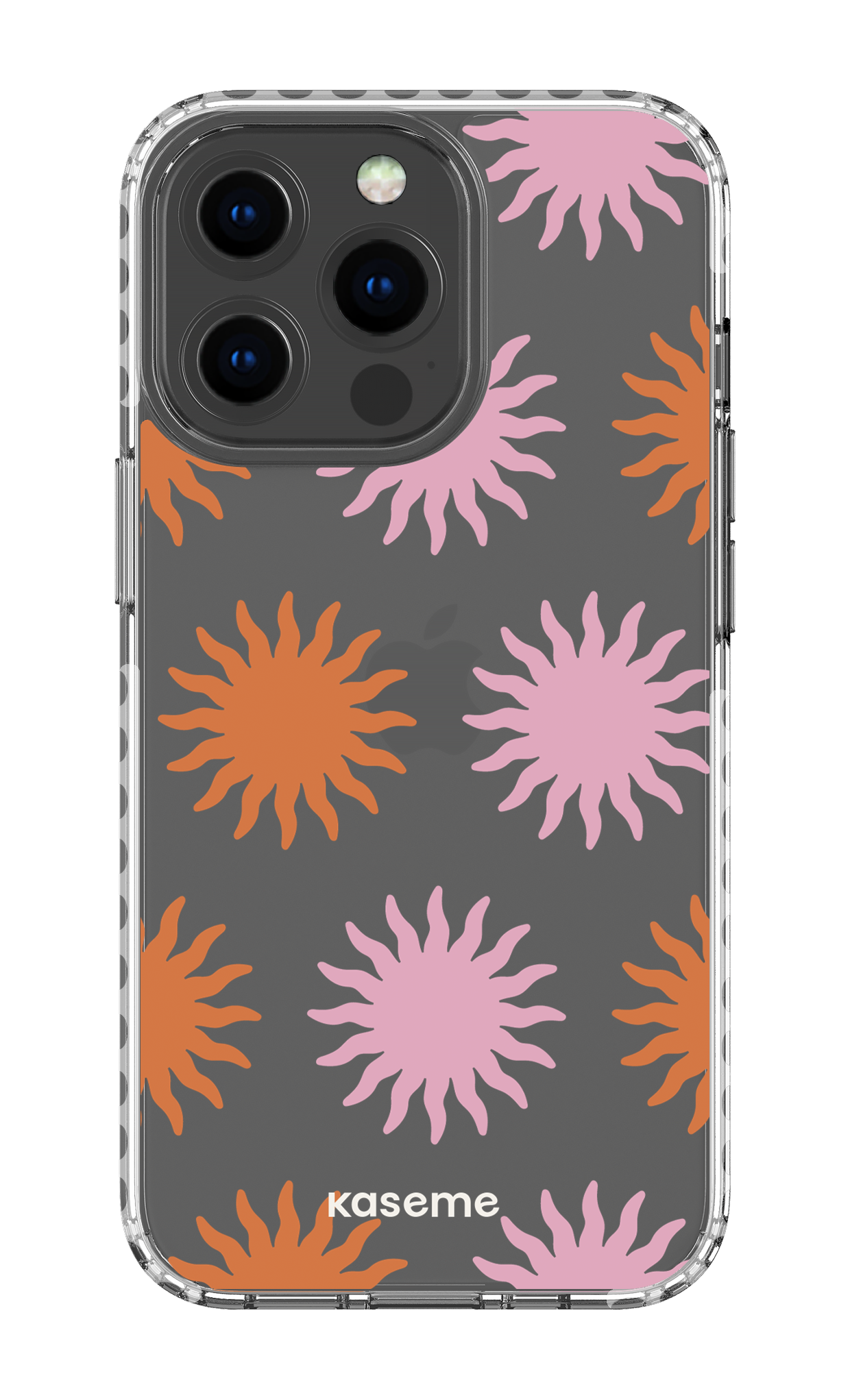 iPhone 13 Pro Clear Case - White Vitamin Sea Clear Case -