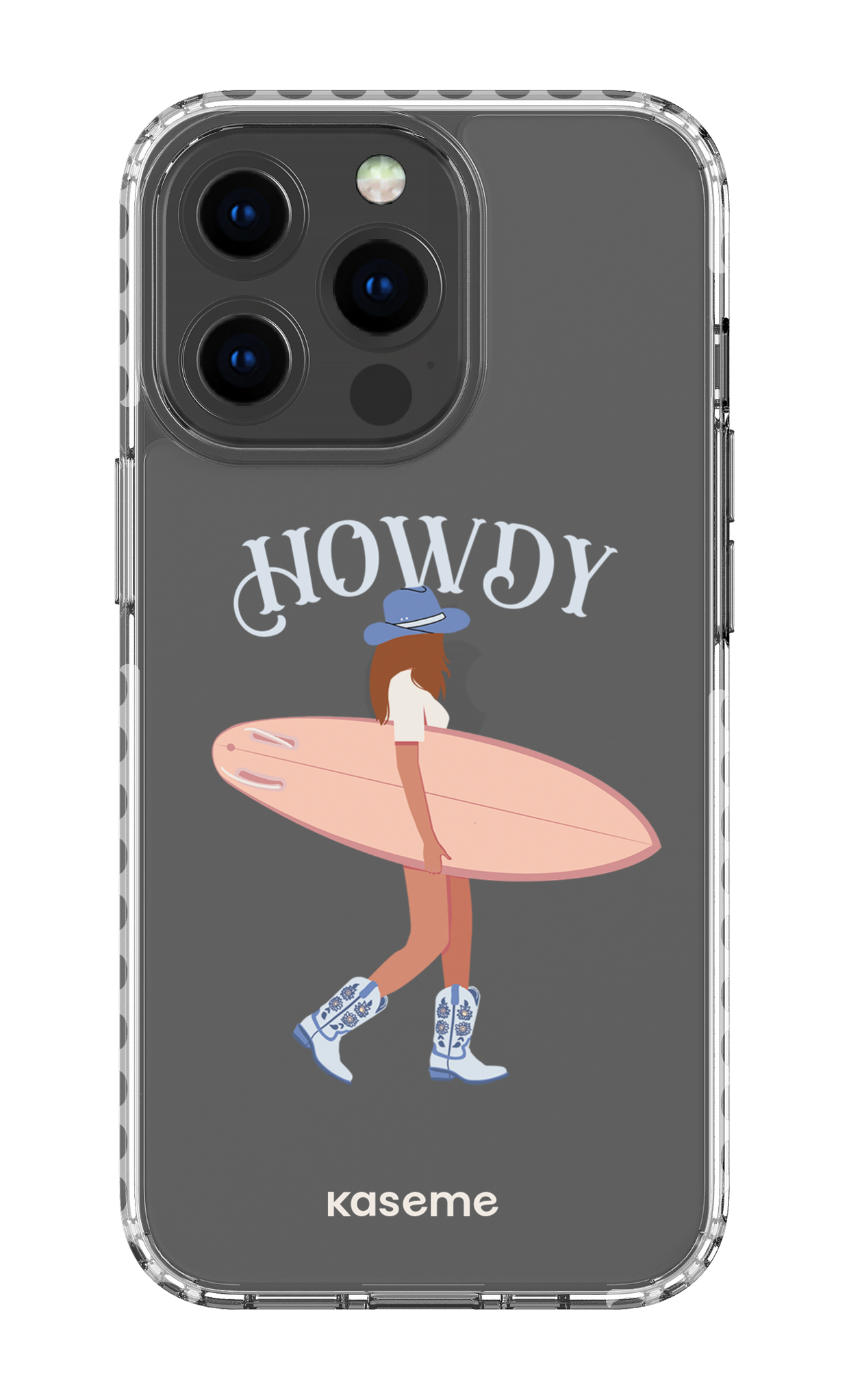 iPhone 13 Pro Clear Case - White Westsea Clear Case -