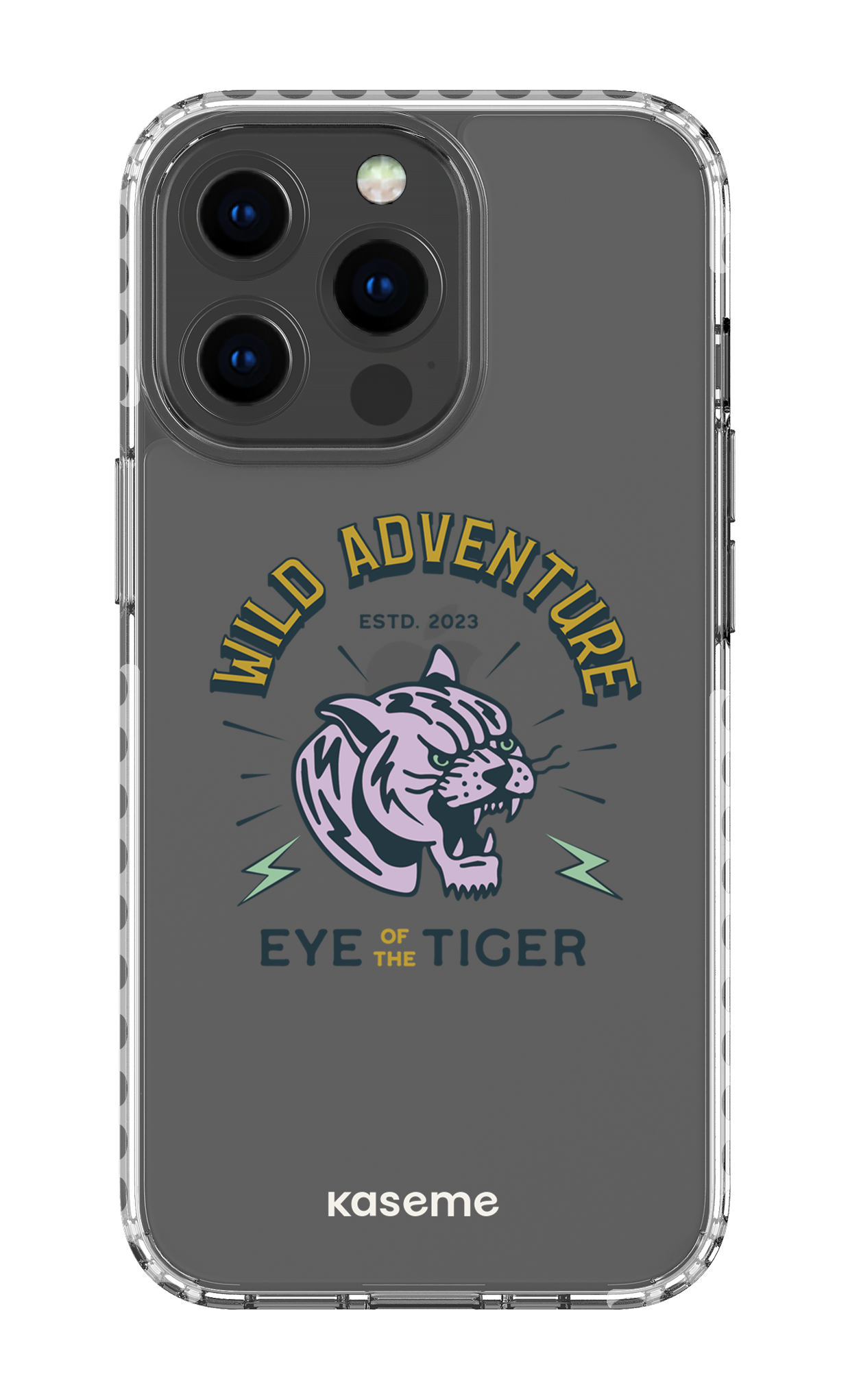 iPhone 13 Pro Clear Case - White Wildcats clear case -