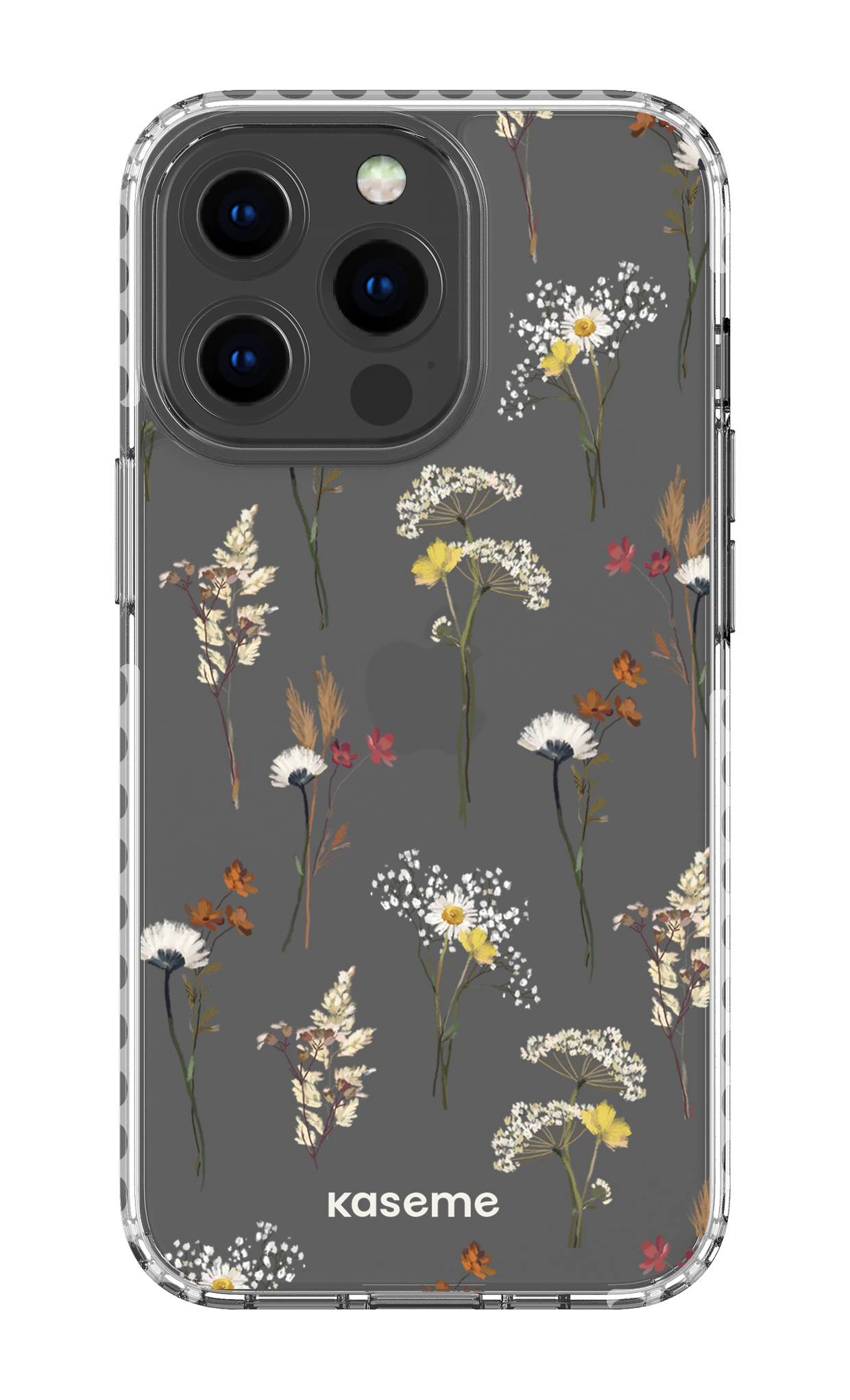 iPhone 13 Pro Clear Case - White Wilderness Clear Case -