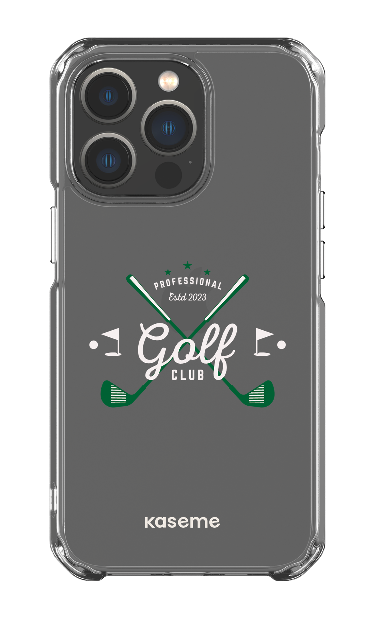 iPhone 13 Pro Clear Case Bogey Clear Case -