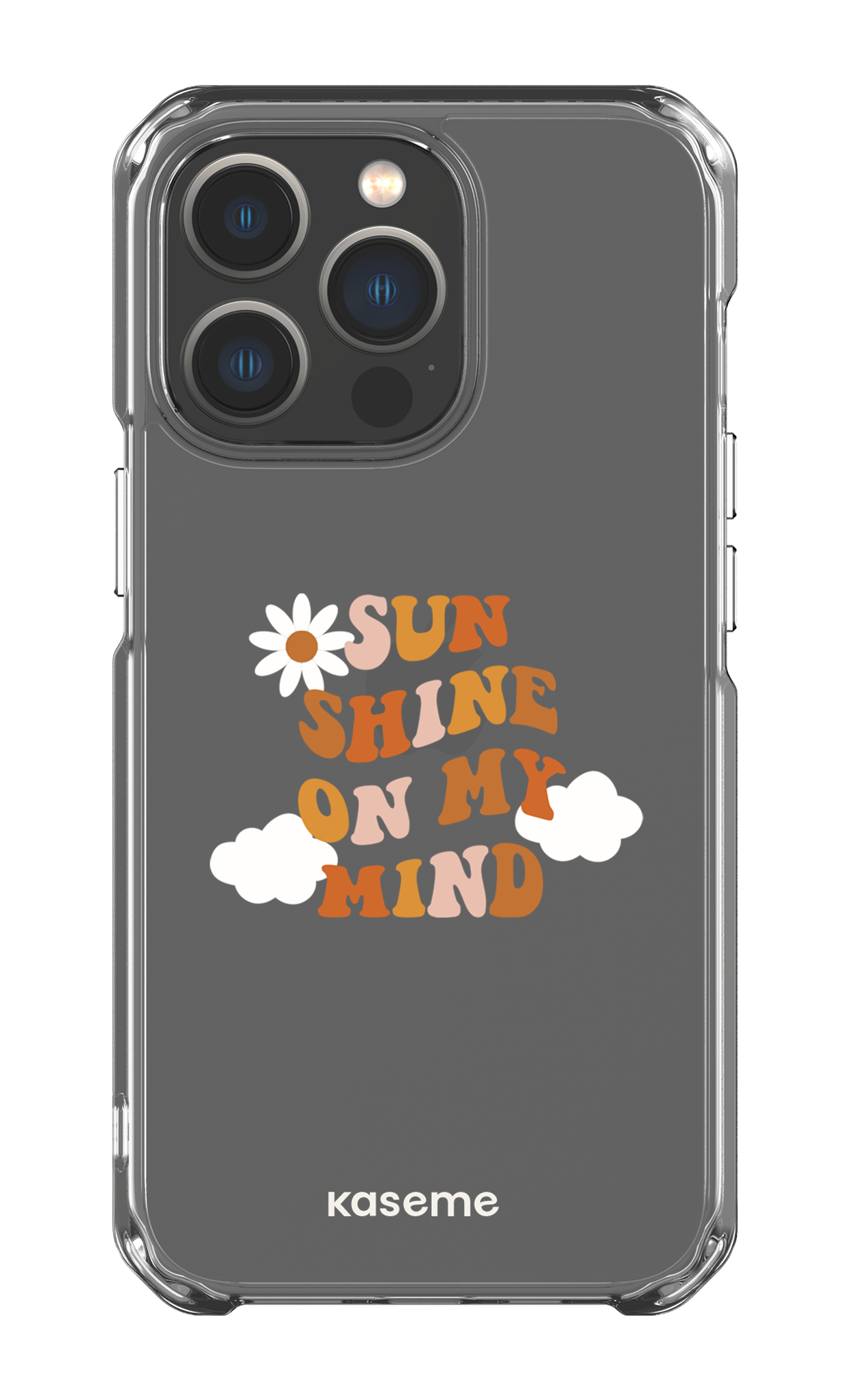 iPhone 13 Pro Clear Case Cheerful Clear Case -