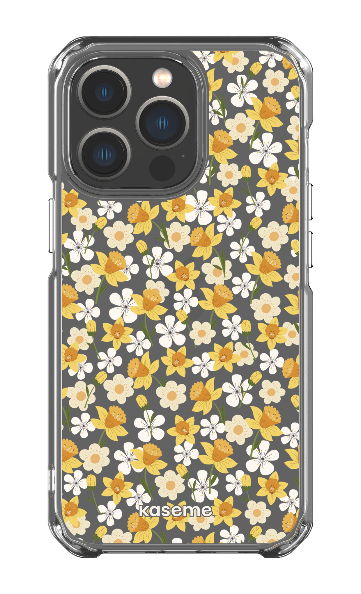 iPhone 13 Pro Clear Case Daffodil Clear Case -