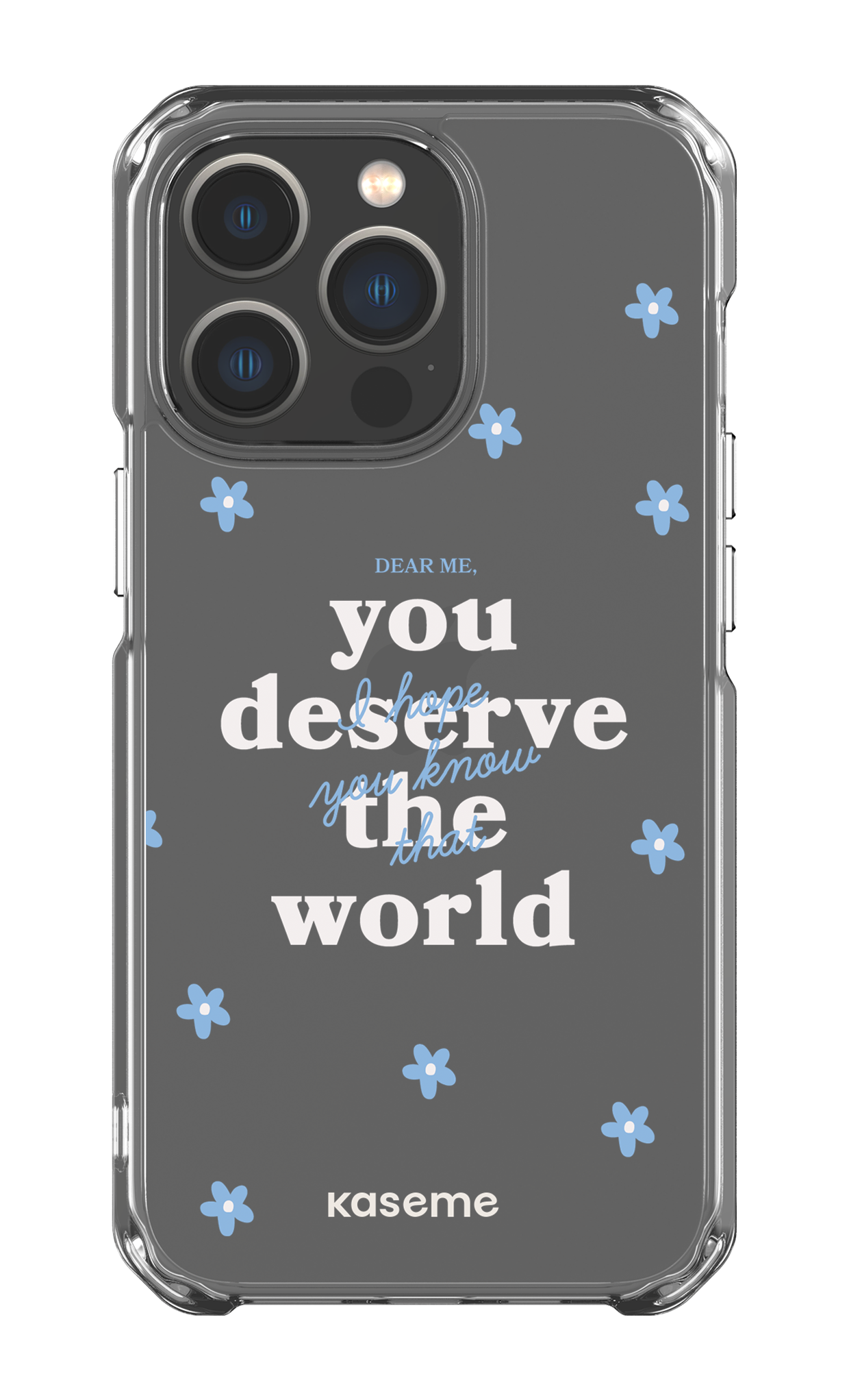 iPhone 13 Pro Clear Case Dear Me Clear Case -