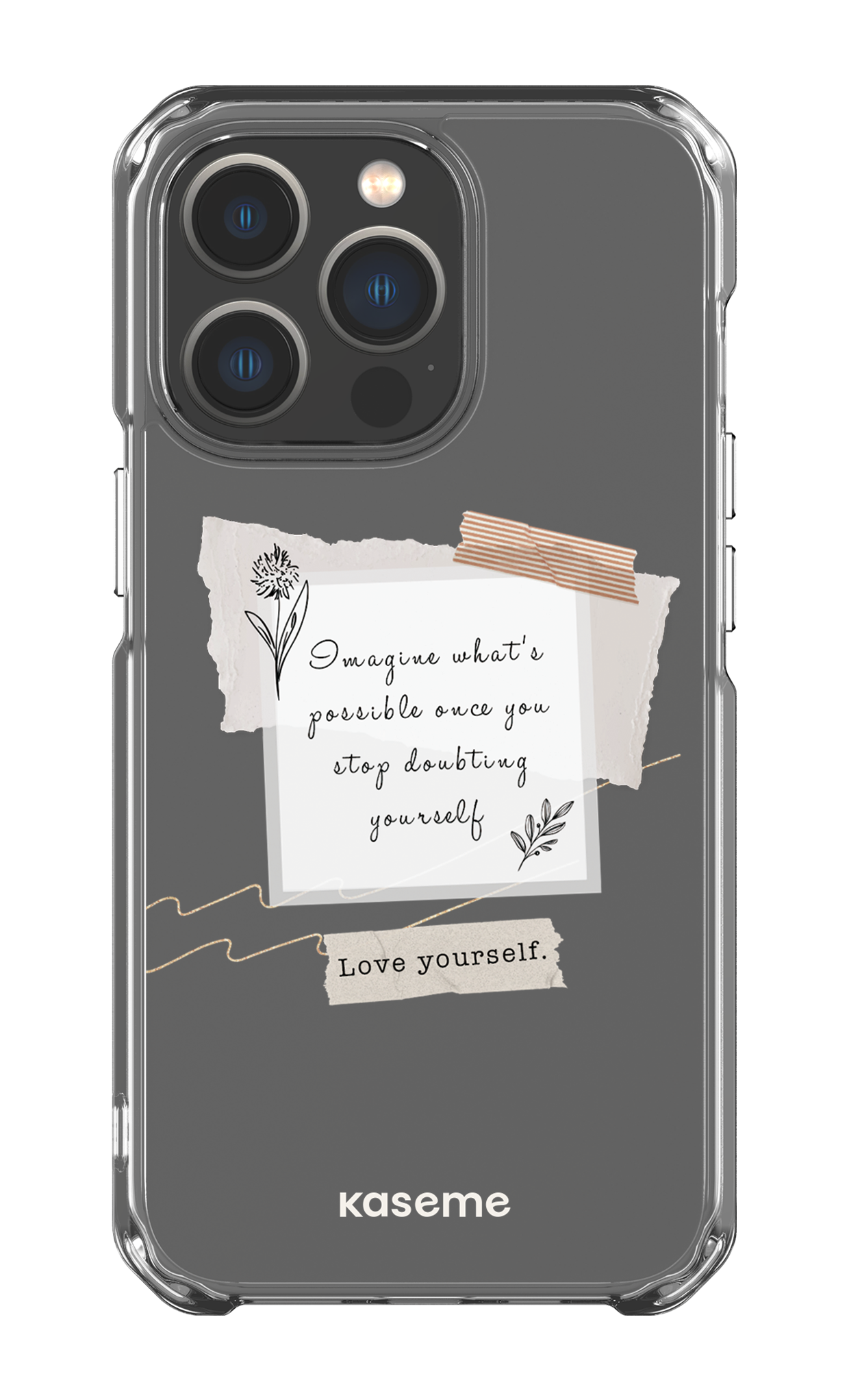 iPhone 13 Pro Clear Case Faith Clear Case -