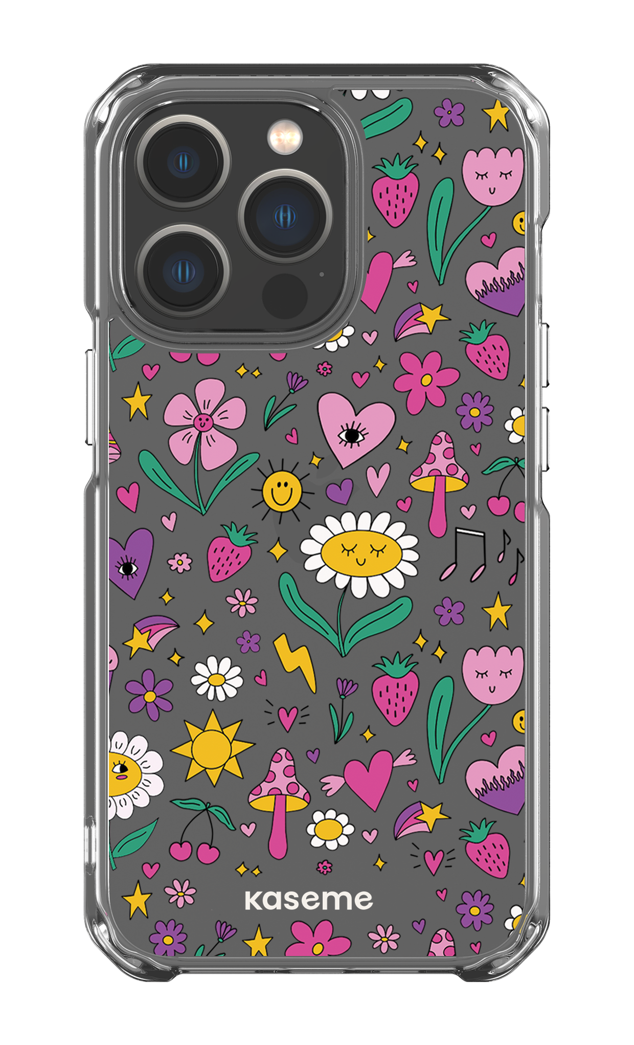 iPhone 13 Pro Clear Case Hypnotize Clear Case -