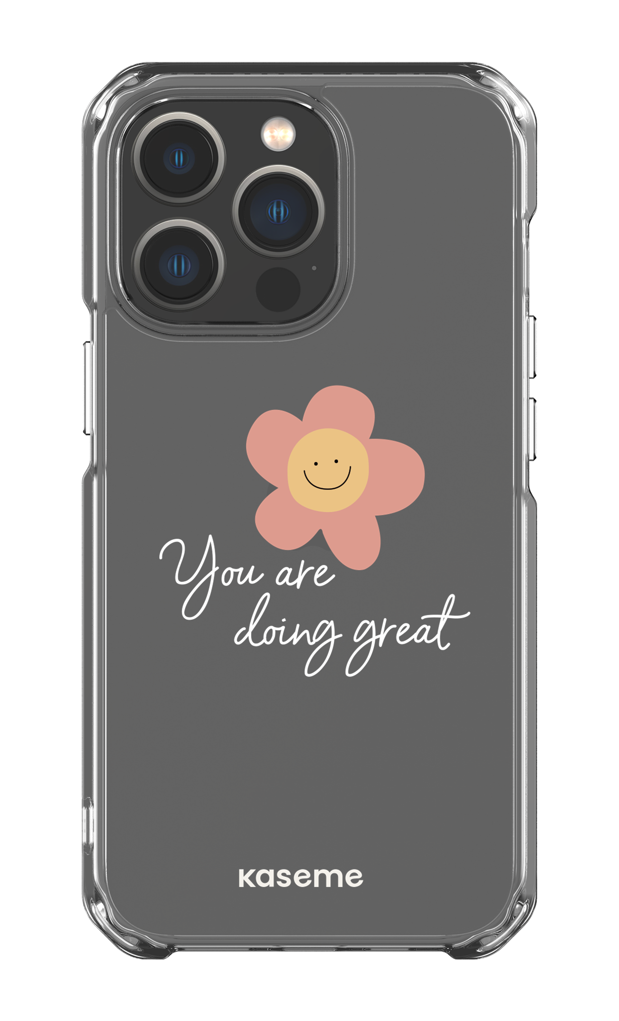 iPhone 13 Pro Clear Case Keep going Clear Case -