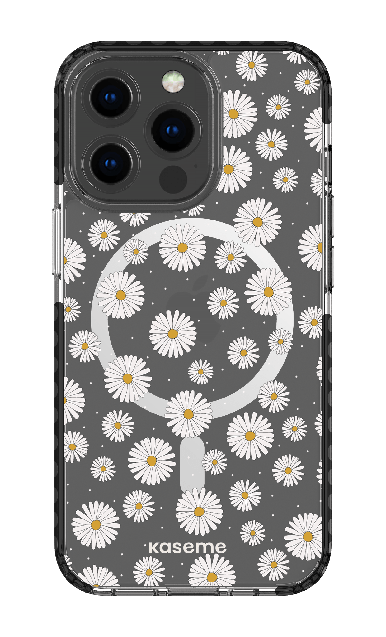 iPhone 13 Pro Clear Case Magsafe - Black Ashley clear case -