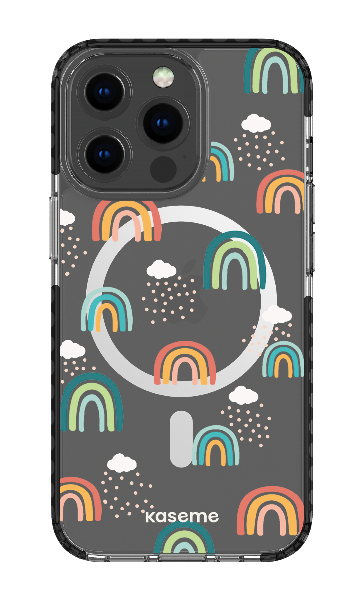 iPhone 13 Pro Clear Case Magsafe - Black Be You Clear Case -