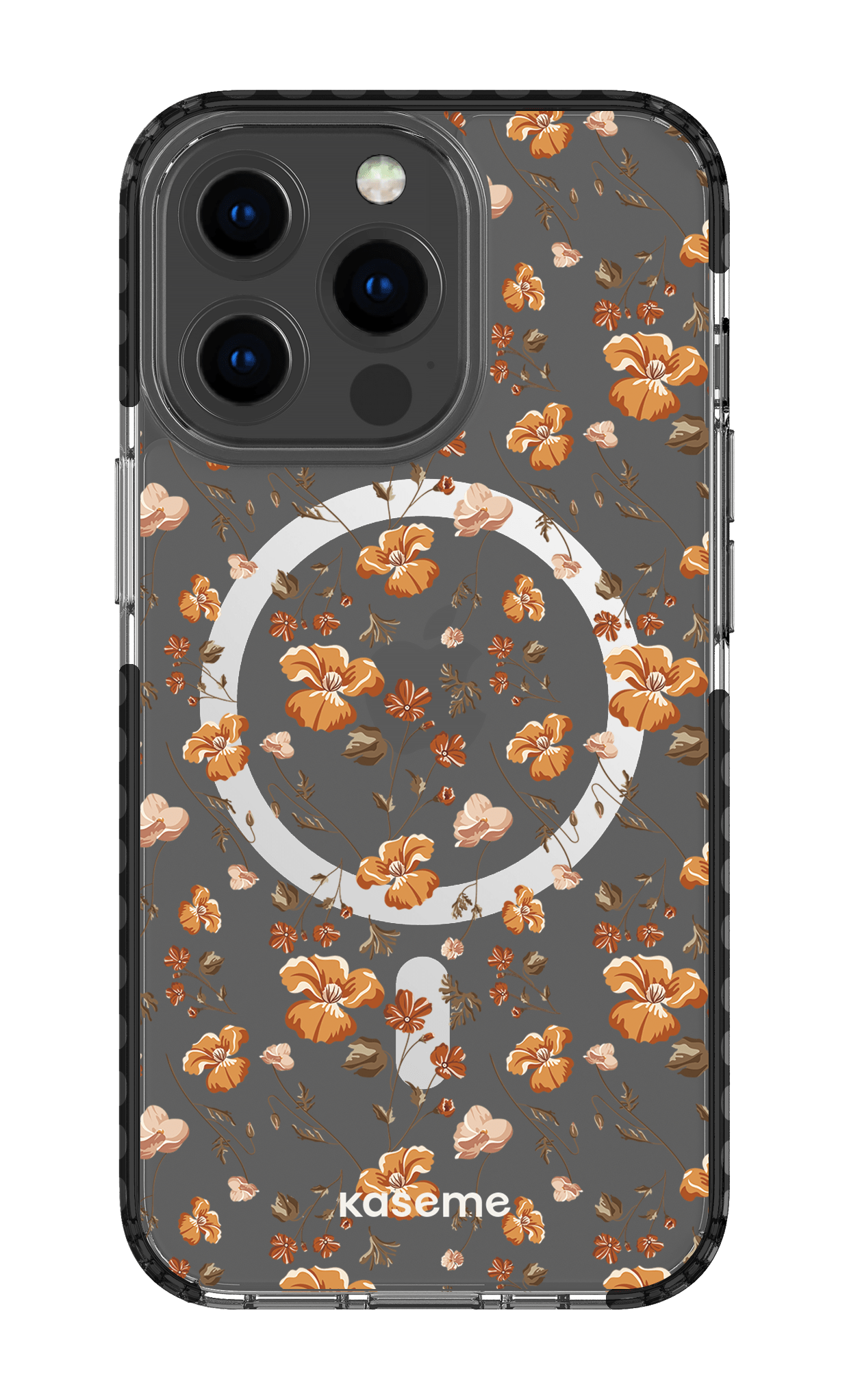 iPhone 13 Pro Clear Case Magsafe - Black Beatrice Clear Case -