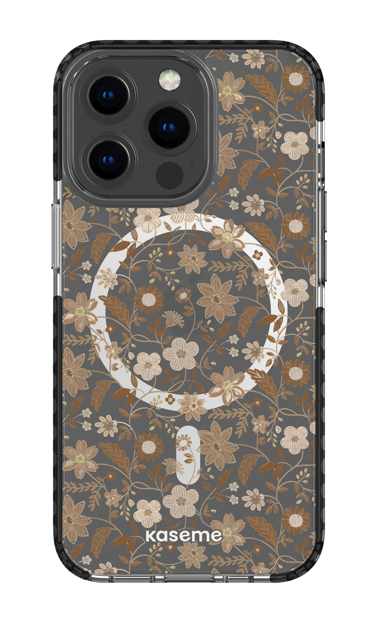 iPhone 13 Pro Clear Case Magsafe - Black Eloise Clear Case -