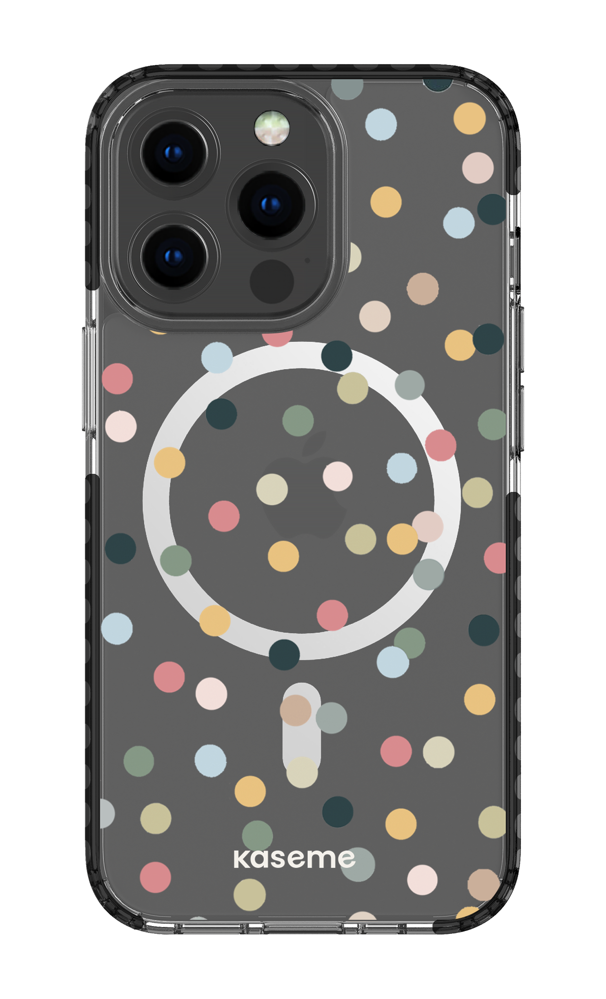 iPhone 13 Pro Clear Case Magsafe - Black Willow clear case -