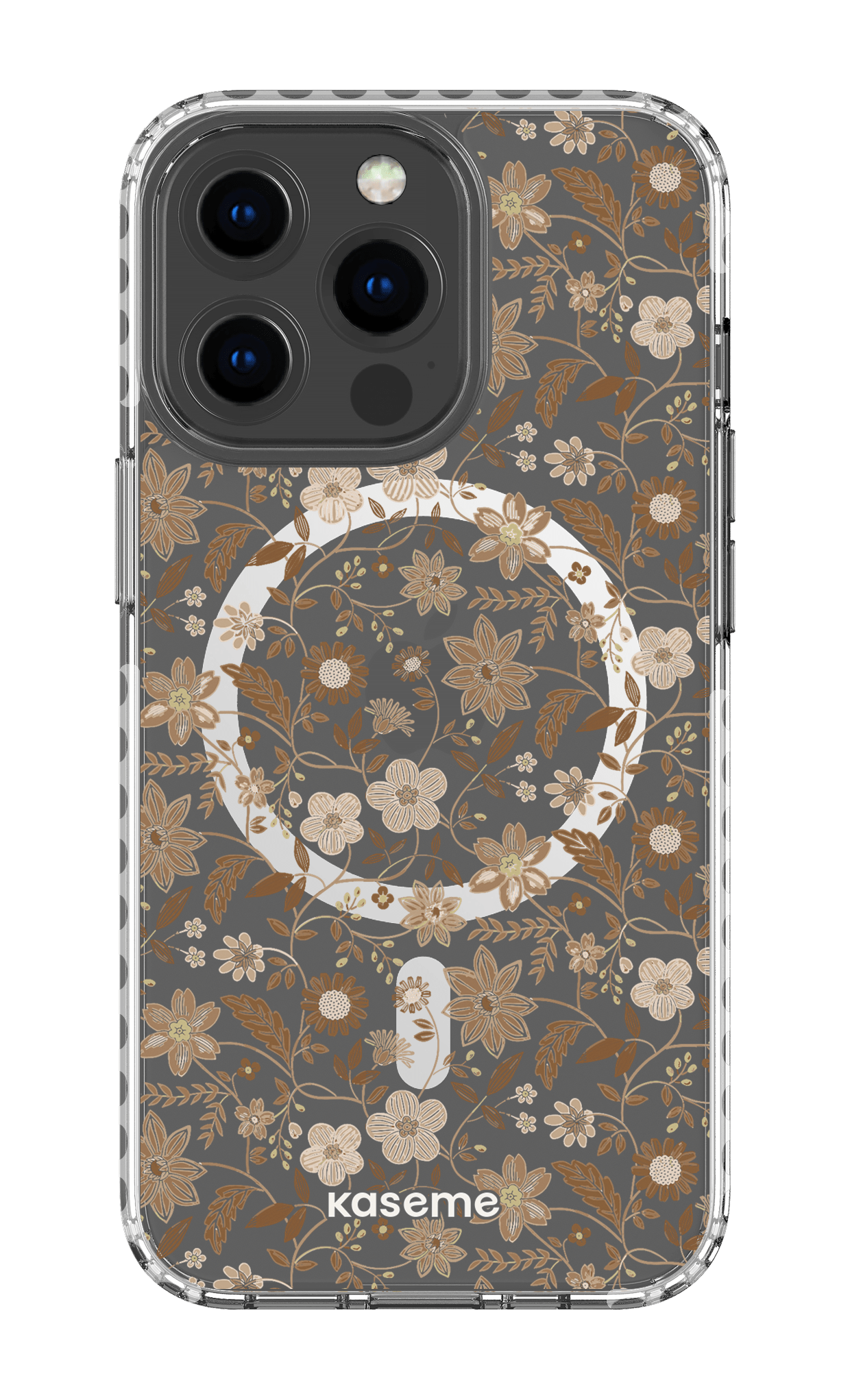 iPhone 13 Pro Clear Case Magsafe - White Eloise Clear Case -