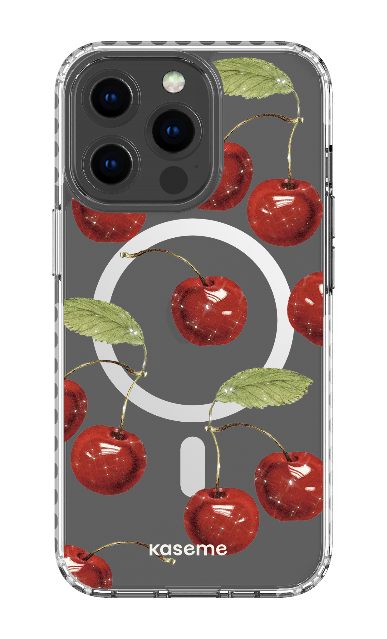 iPhone 13 Pro Clear Case Magsafe - White Juicy Clear Case -