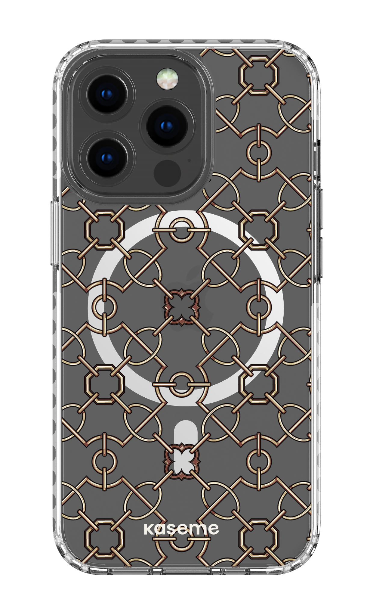 iPhone 13 Pro Clear Case Magsafe - White Refined Clear Case -