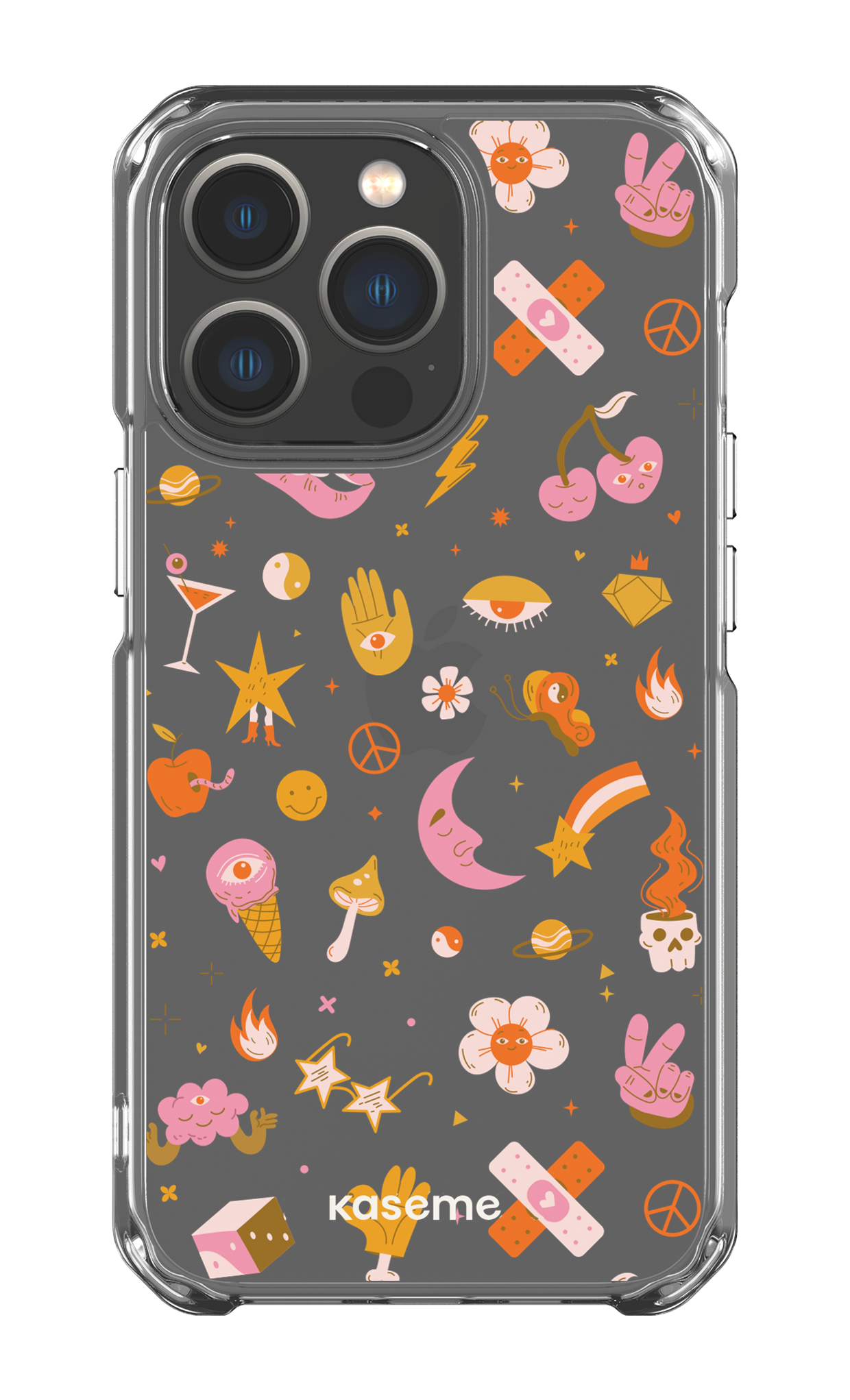 iPhone 13 Pro Clear Case Psycho Clear Case -