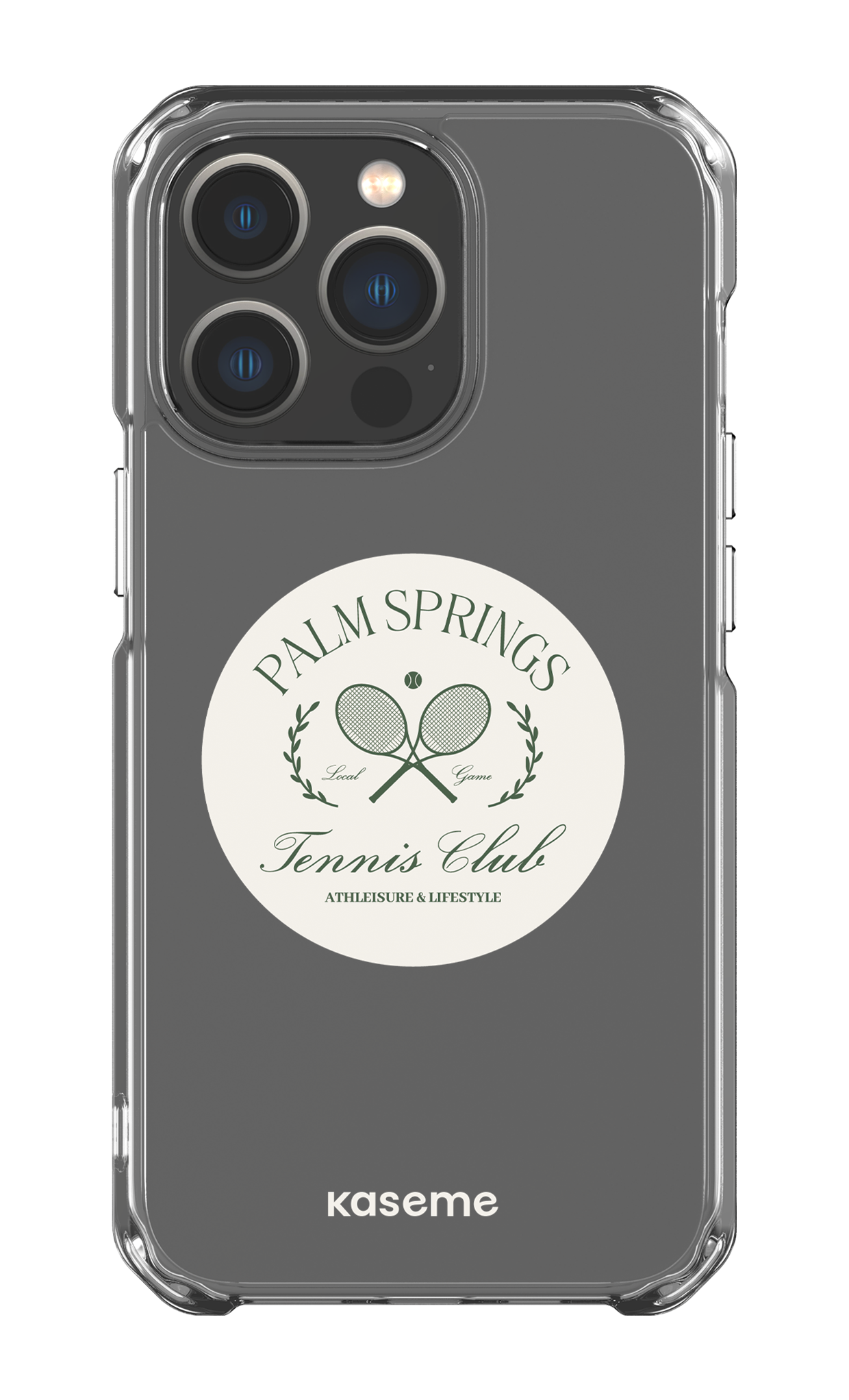 iPhone 13 Pro Clear Case Serve it up Clear Case -