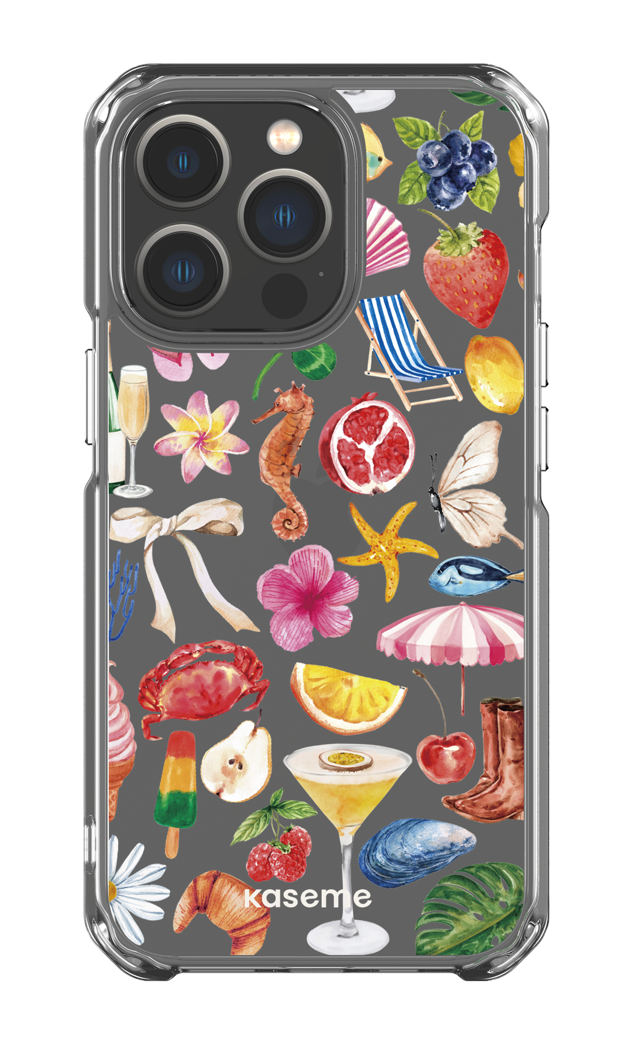 iPhone 13 Pro Clear Case St-Tropez Clear Case -