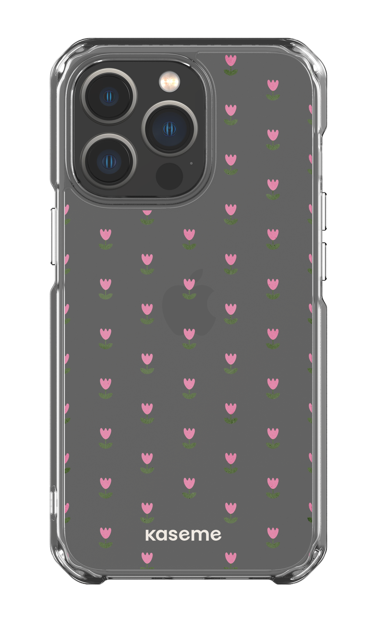 iPhone 13 Pro Clear Case Triumph Pink Clear Case -