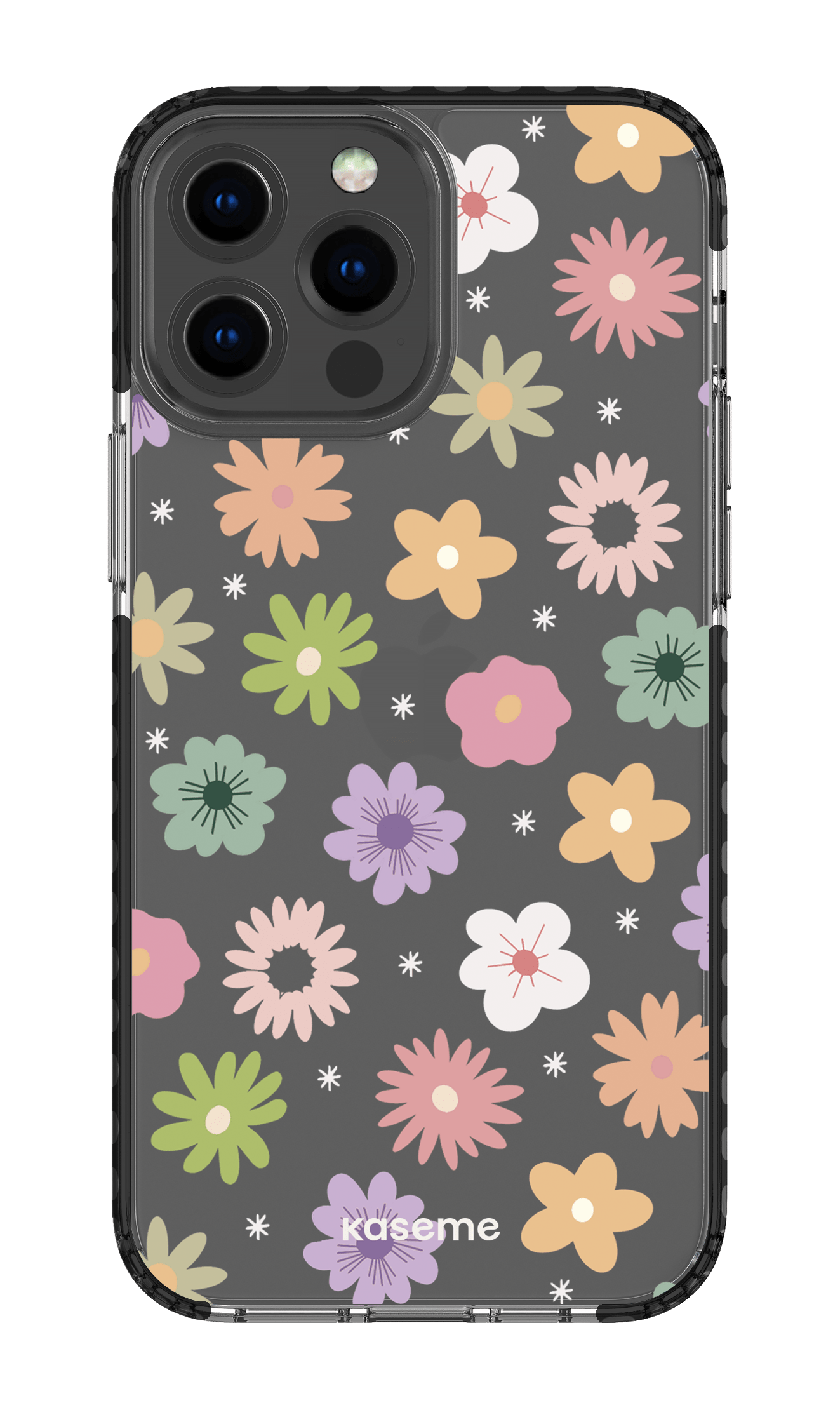 iPhone 13 Pro Max Clear Case - Black Adore small clear case -