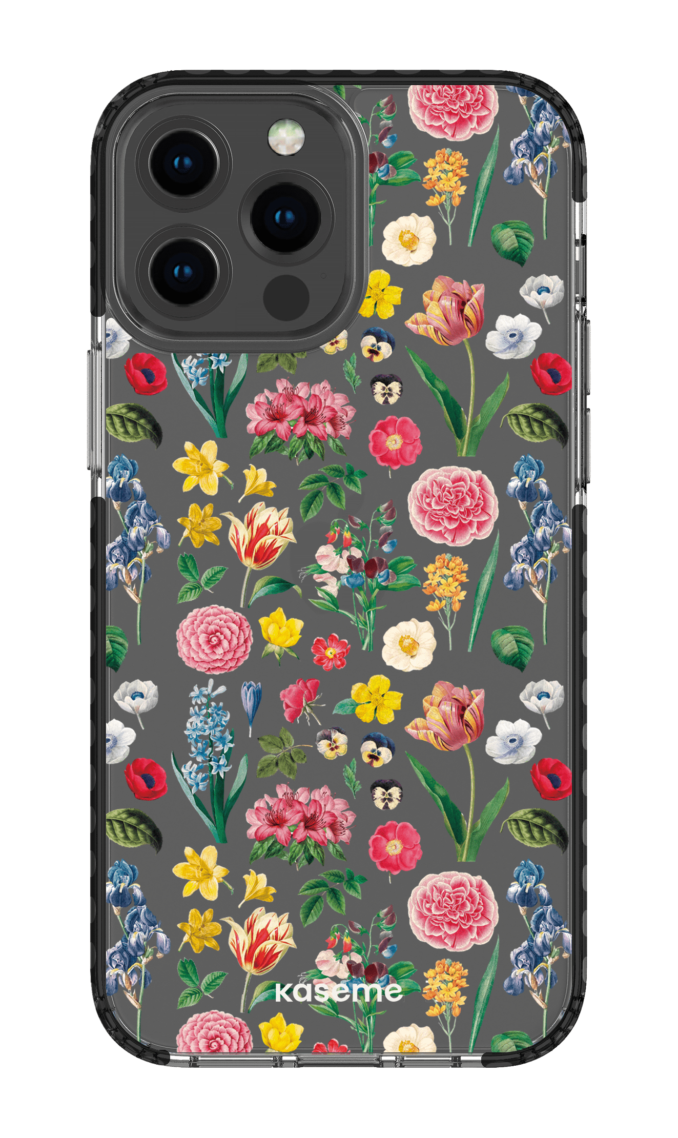 iPhone 13 Pro Max Clear Case - Black Amelia Clear Case -