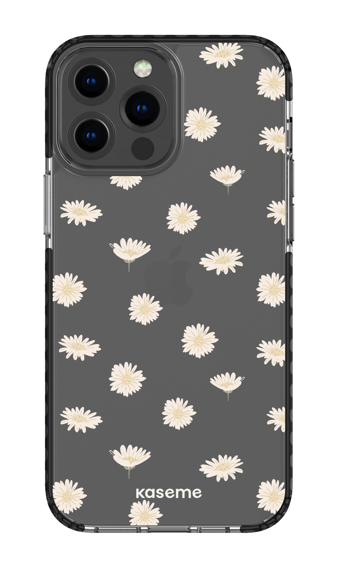 iPhone 13 Pro Max Clear Case - Black Bella Clear Case -