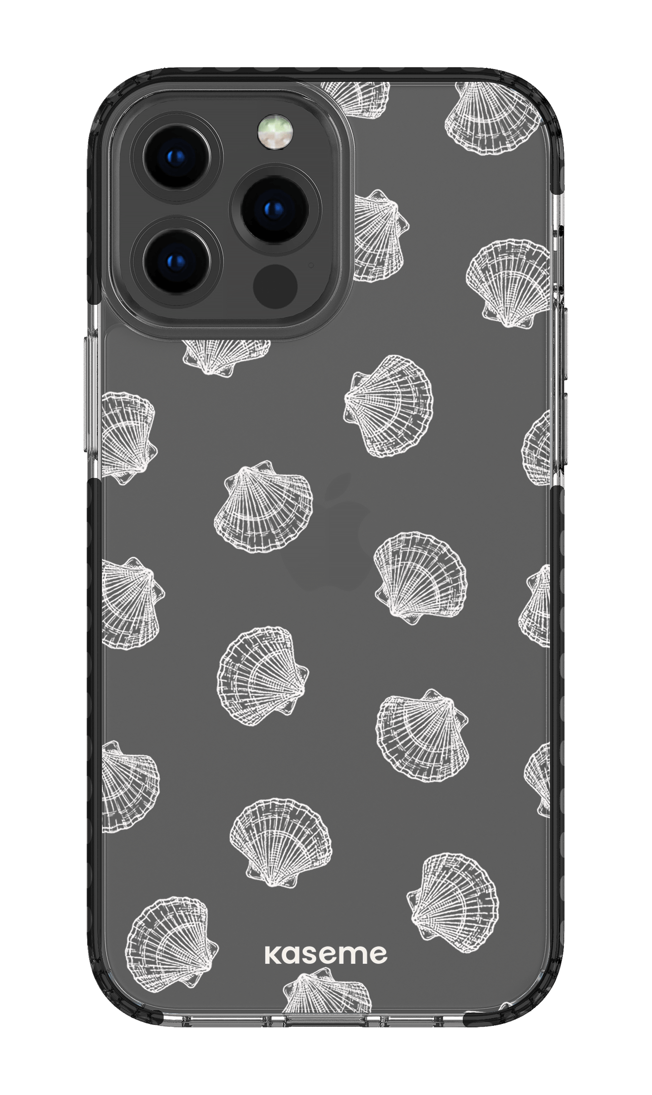 iPhone 13 Pro Max Clear Case - Black Bondi Beach clear case -