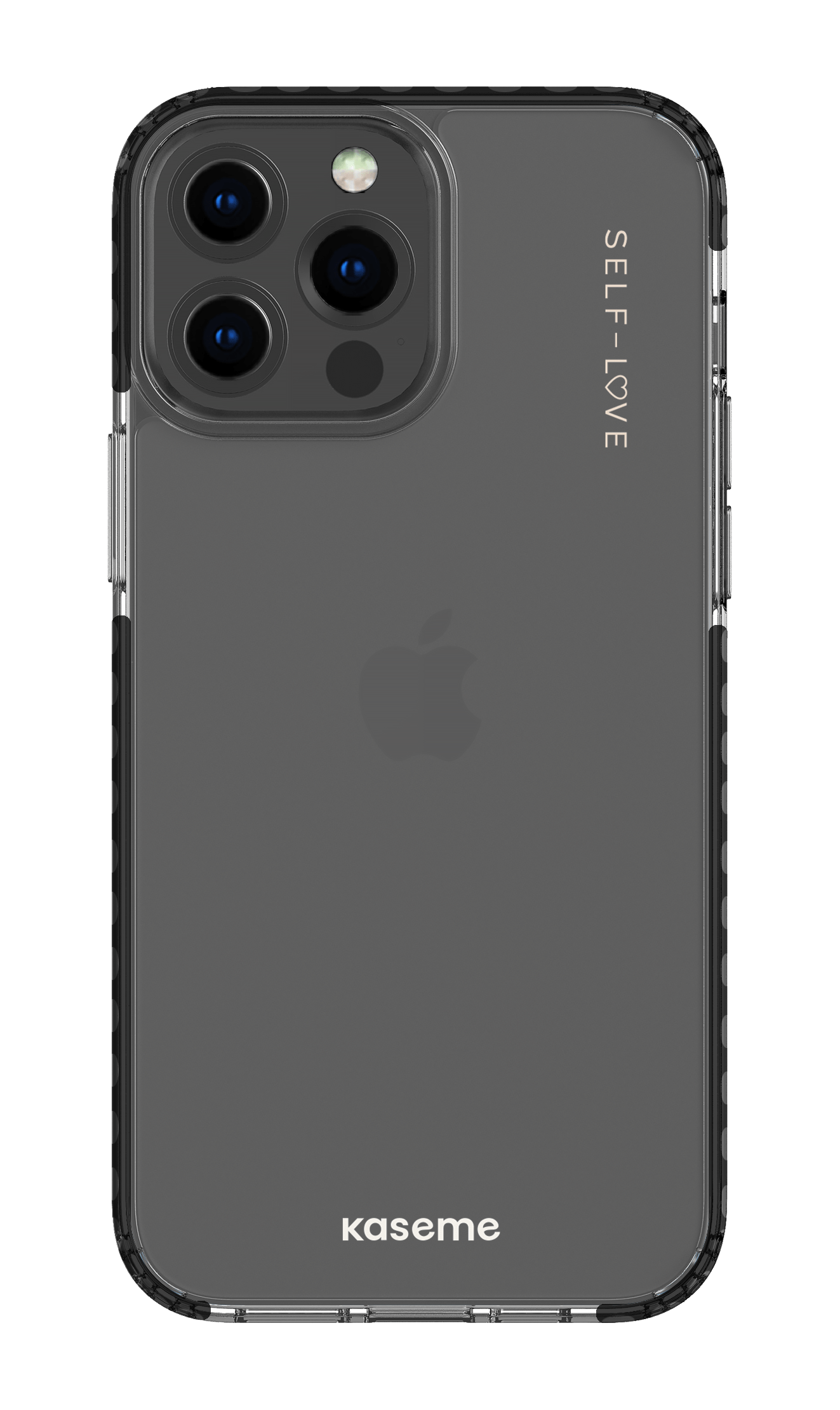 iPhone 13 Pro Max Clear Case - Black Forevermore Clear Case -