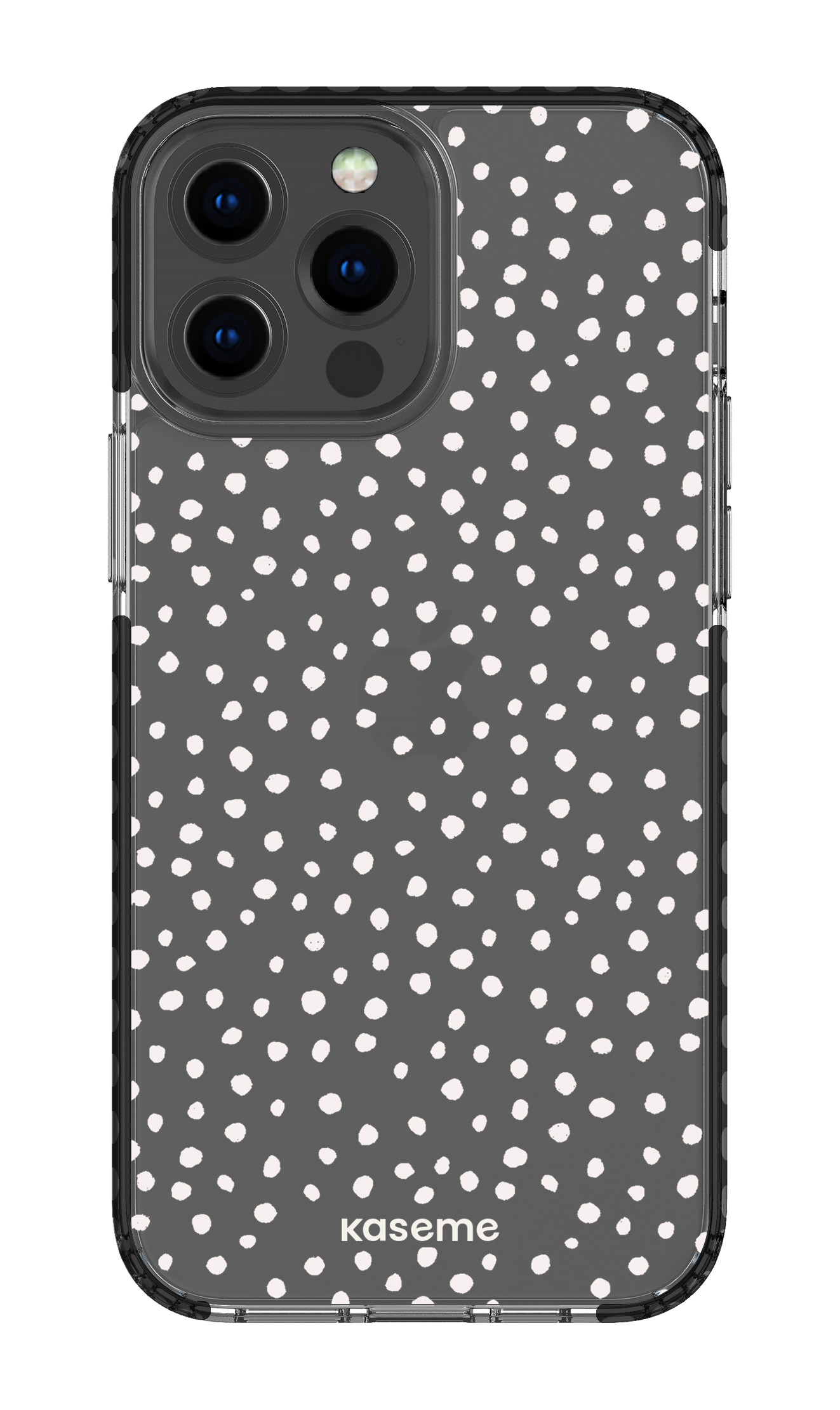 iPhone 13 Pro Max Clear Case - Black Honey Clear Case -