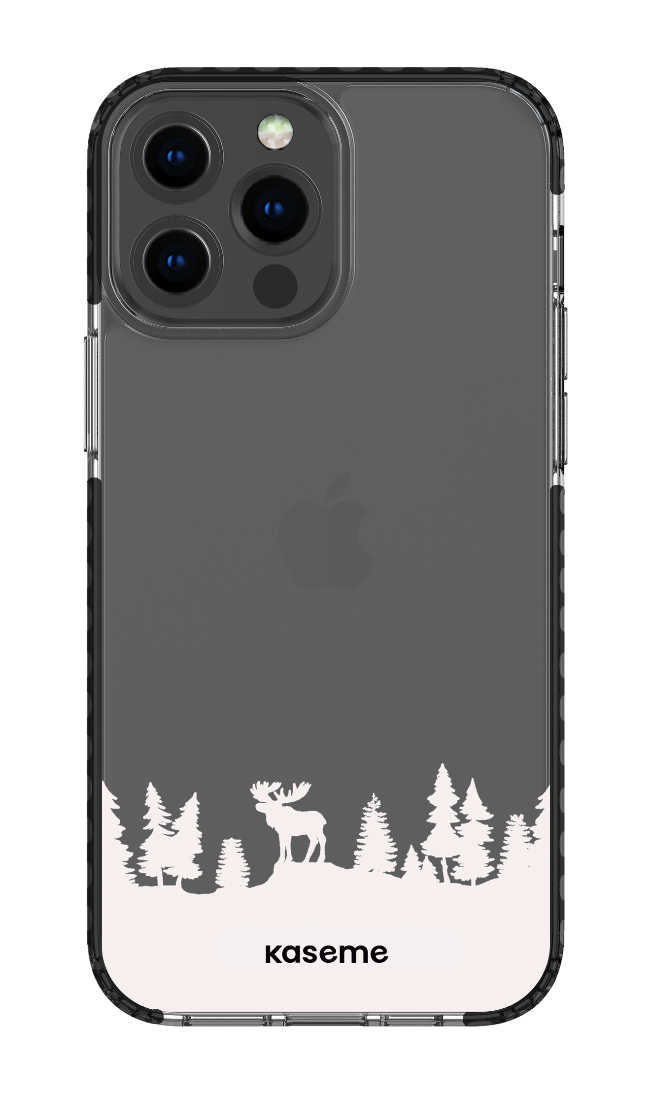 iPhone 13 Pro Max Clear Case - Black The Moose Clear Case -