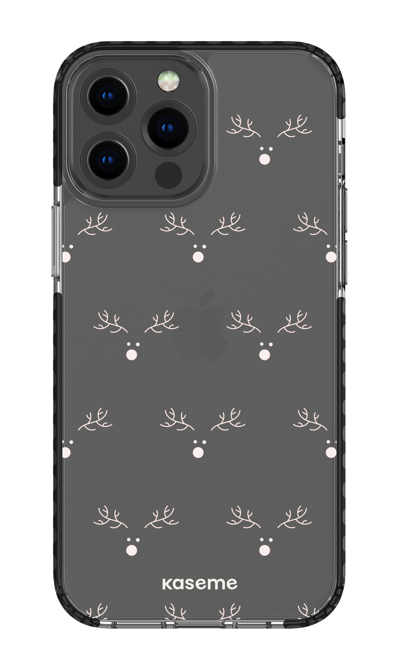 iPhone 13 Pro Max Clear Case - Black Vixen Clear Case -