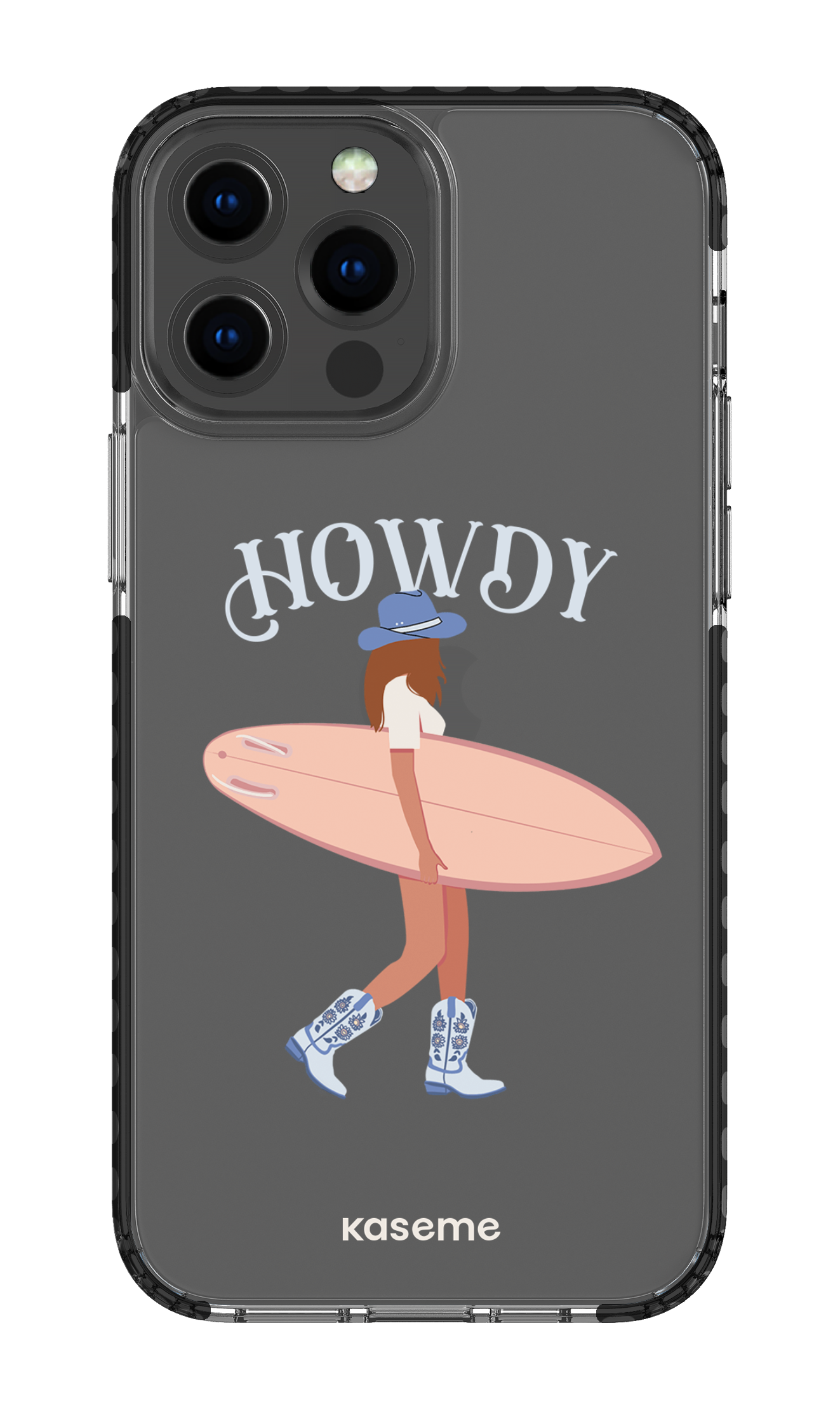 iPhone 13 Pro Max Clear Case - Black Westsea Clear Case -