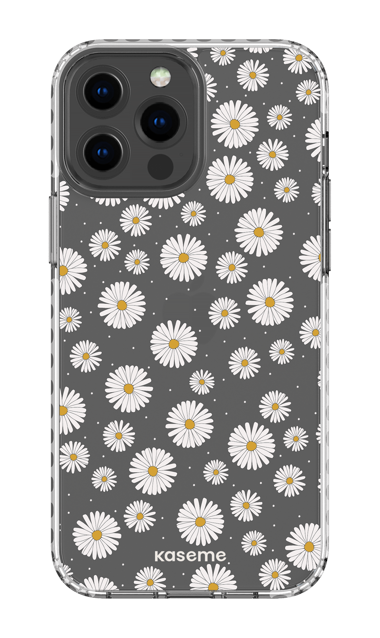 iPhone 13 Pro Max Clear Case - White Ashley clear case -