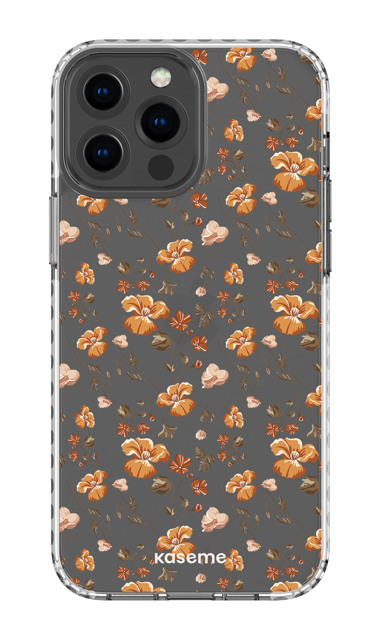 iPhone 13 Pro Max Clear Case - White Beatrice Clear Case -