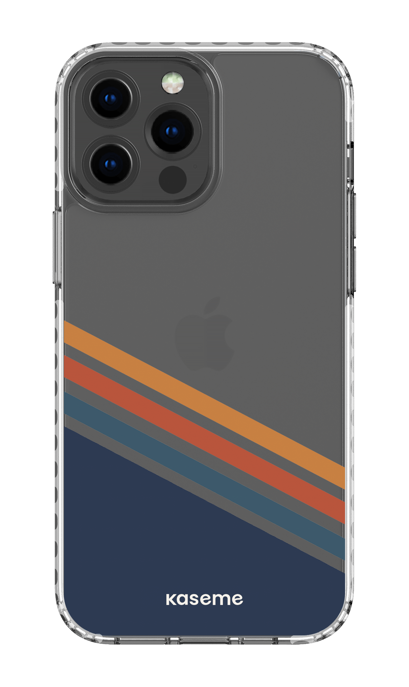 iPhone 13 Pro Max Clear Case - White Bitter Clear Case -