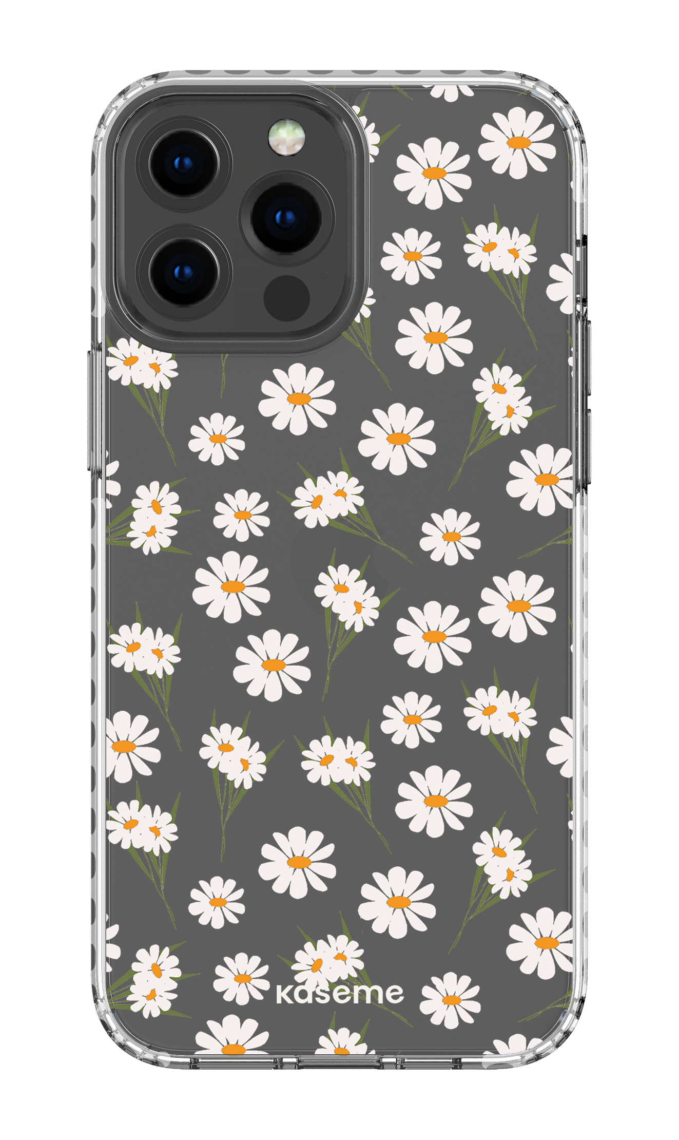 iPhone 13 Pro Max Clear Case - White Jane Clear Case -