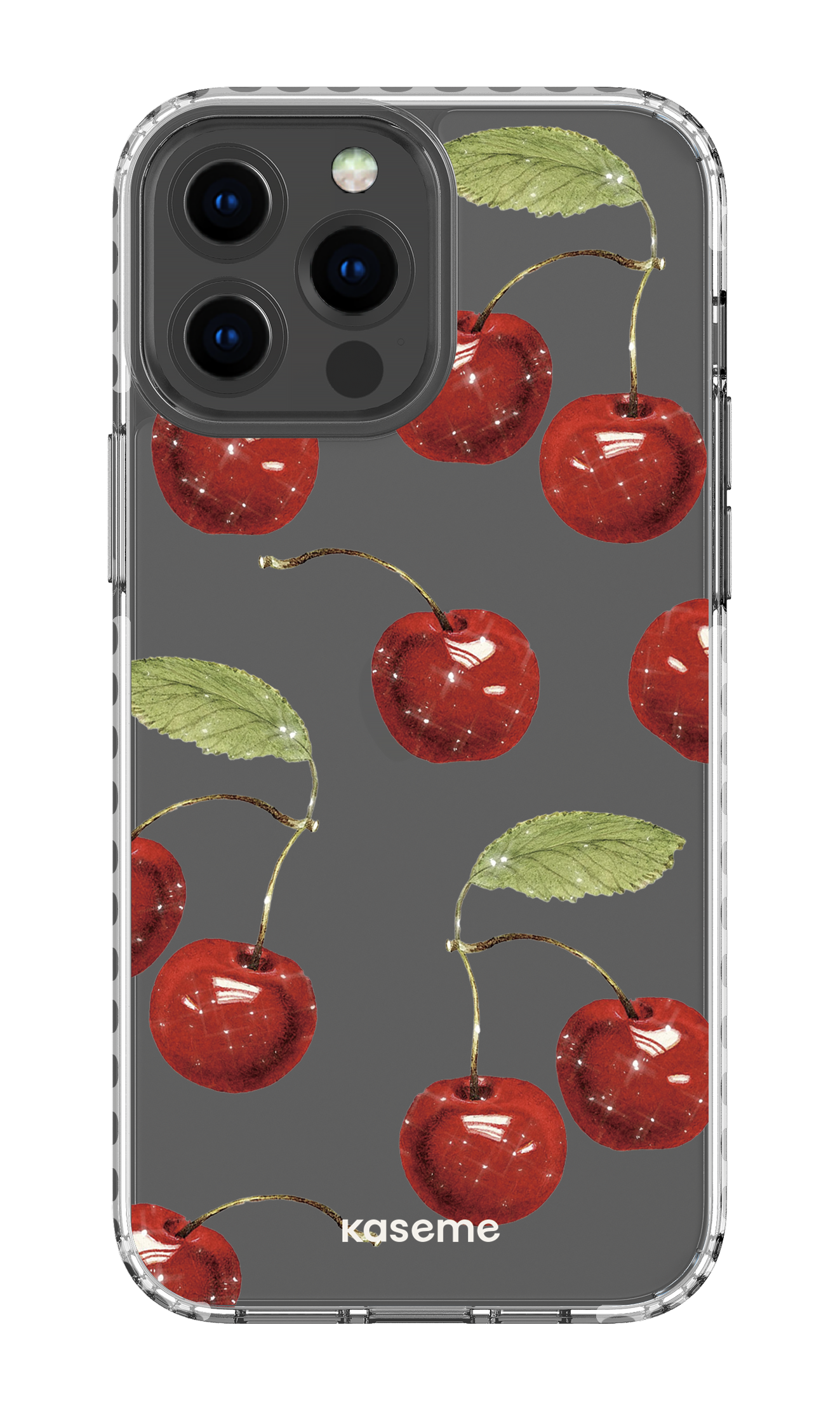 iPhone 13 Pro Max Clear Case - White Juicy Clear Case -