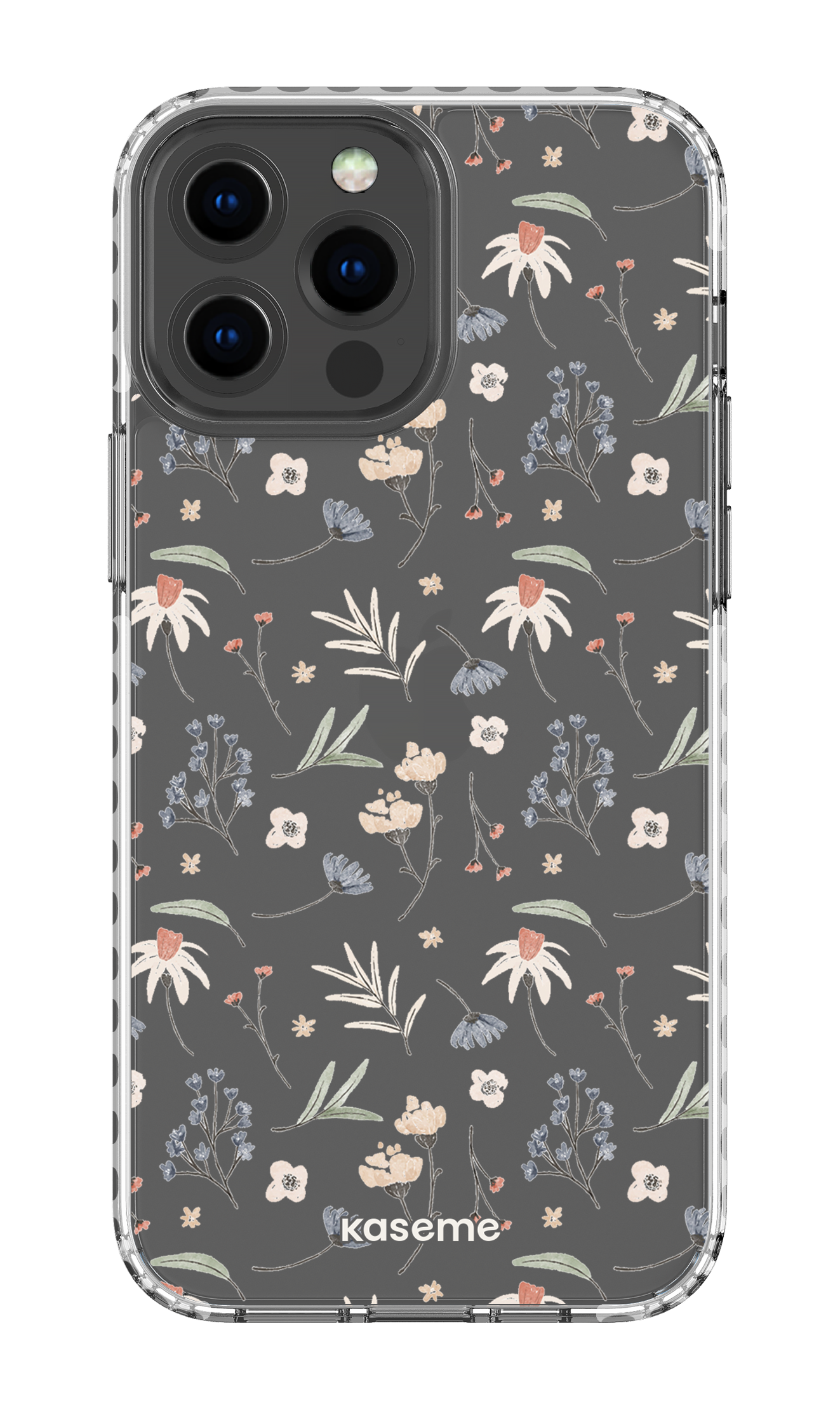 iPhone 13 Pro Max Clear Case - White Mia Clear Case -