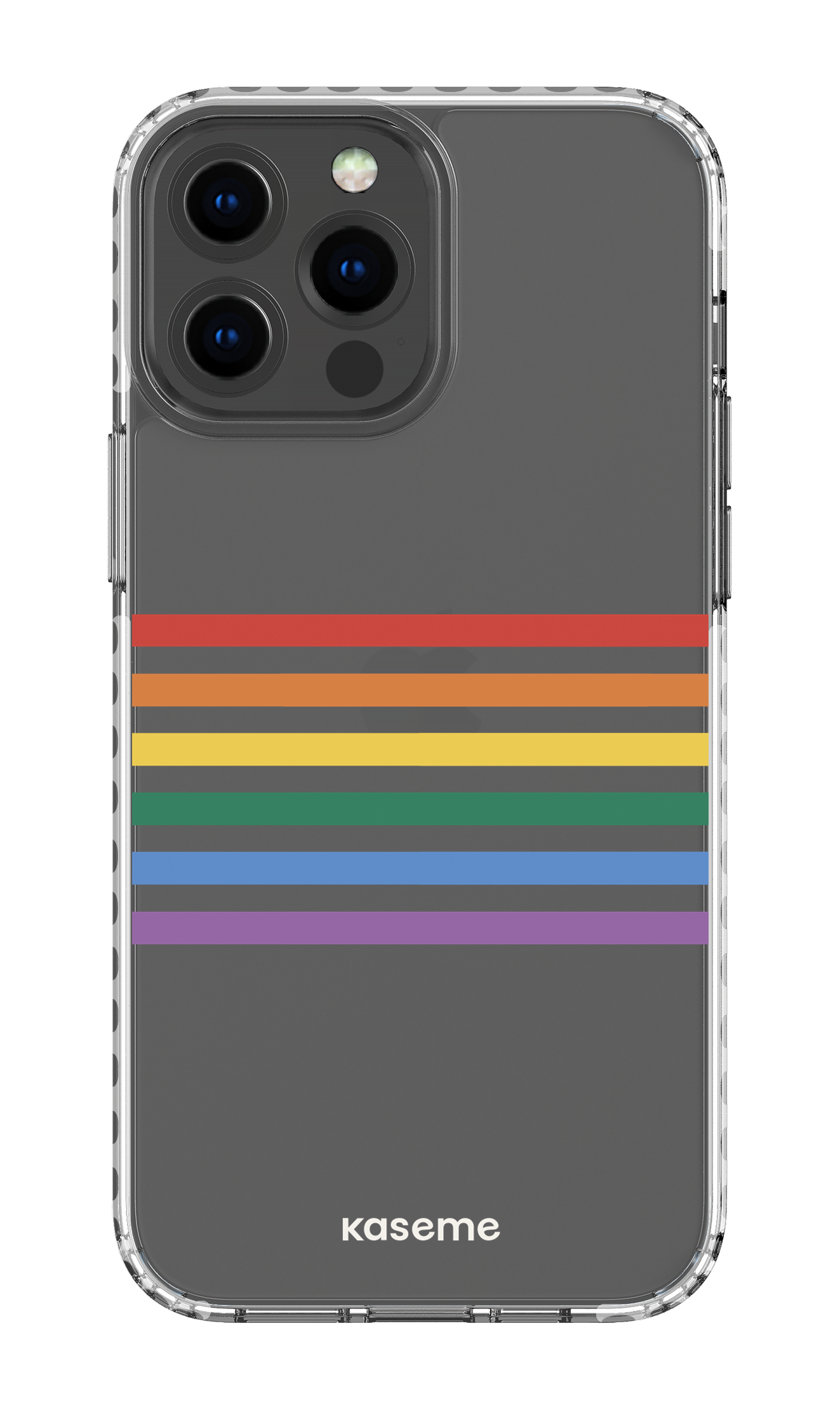 iPhone 13 Pro Max Clear Case - White Out and proud clear case -