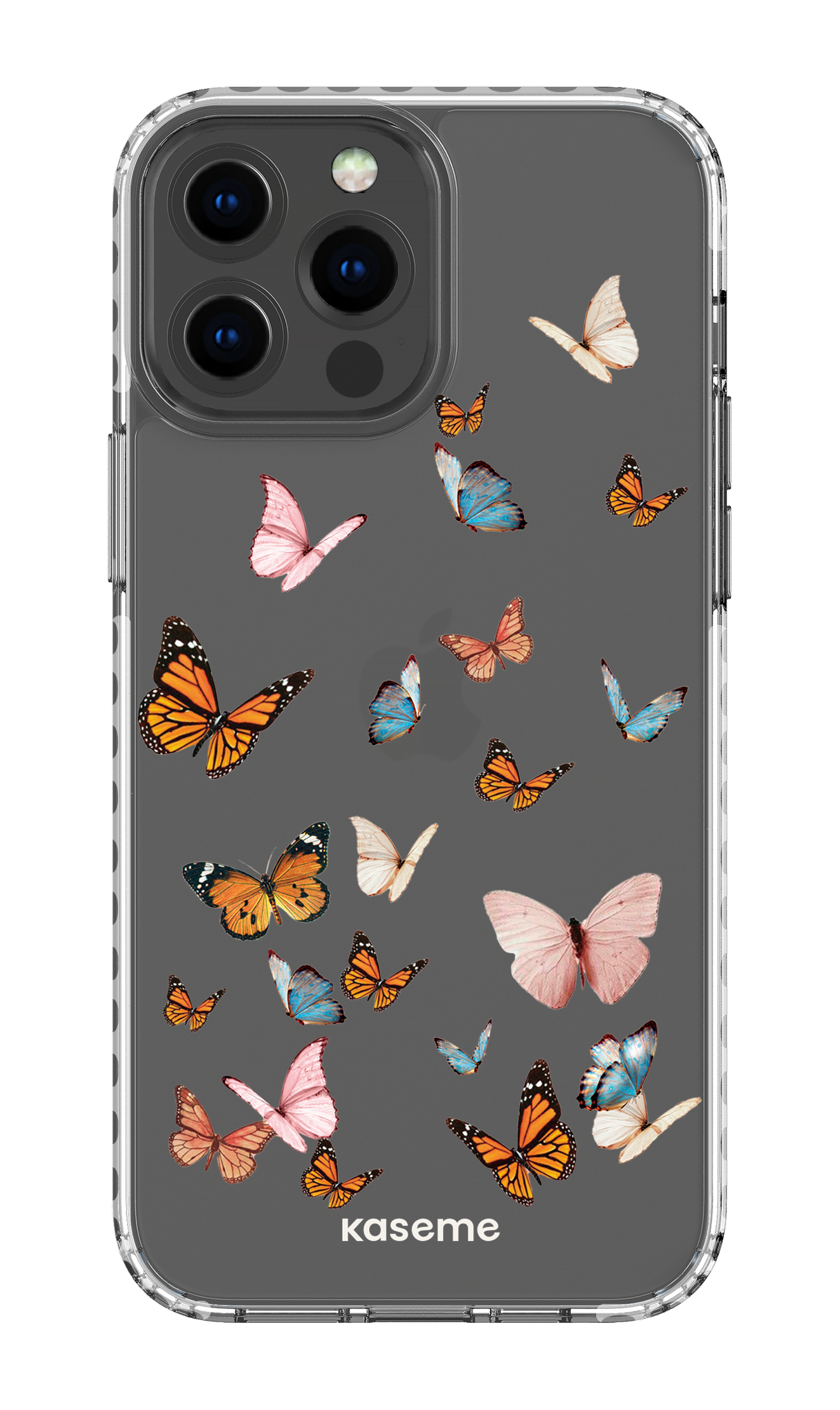 iPhone 13 Pro Max Clear Case - White Soarin Clear Case -